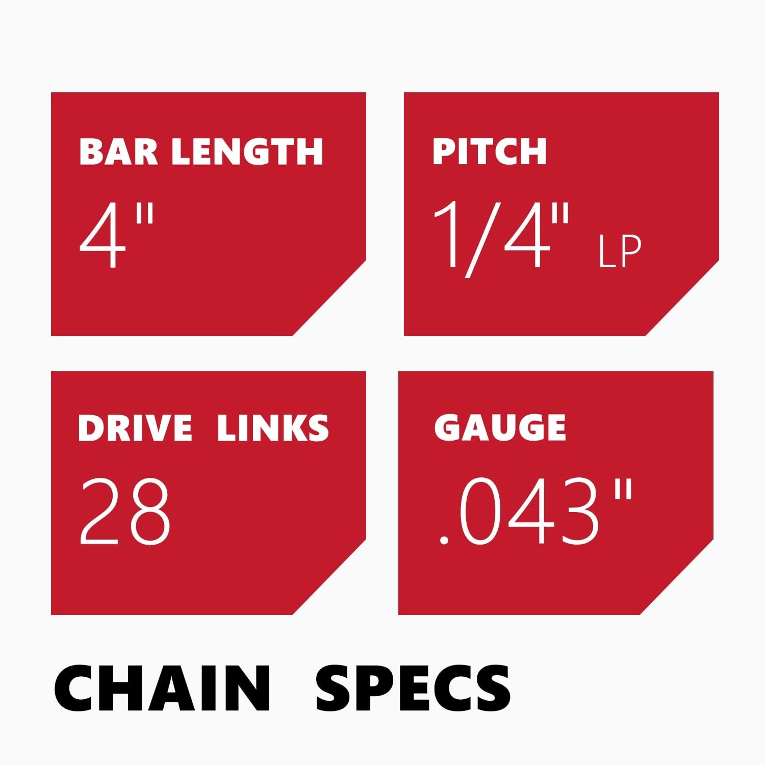 Justincity L05JT08037 Chain-Saw-Chains - View #3