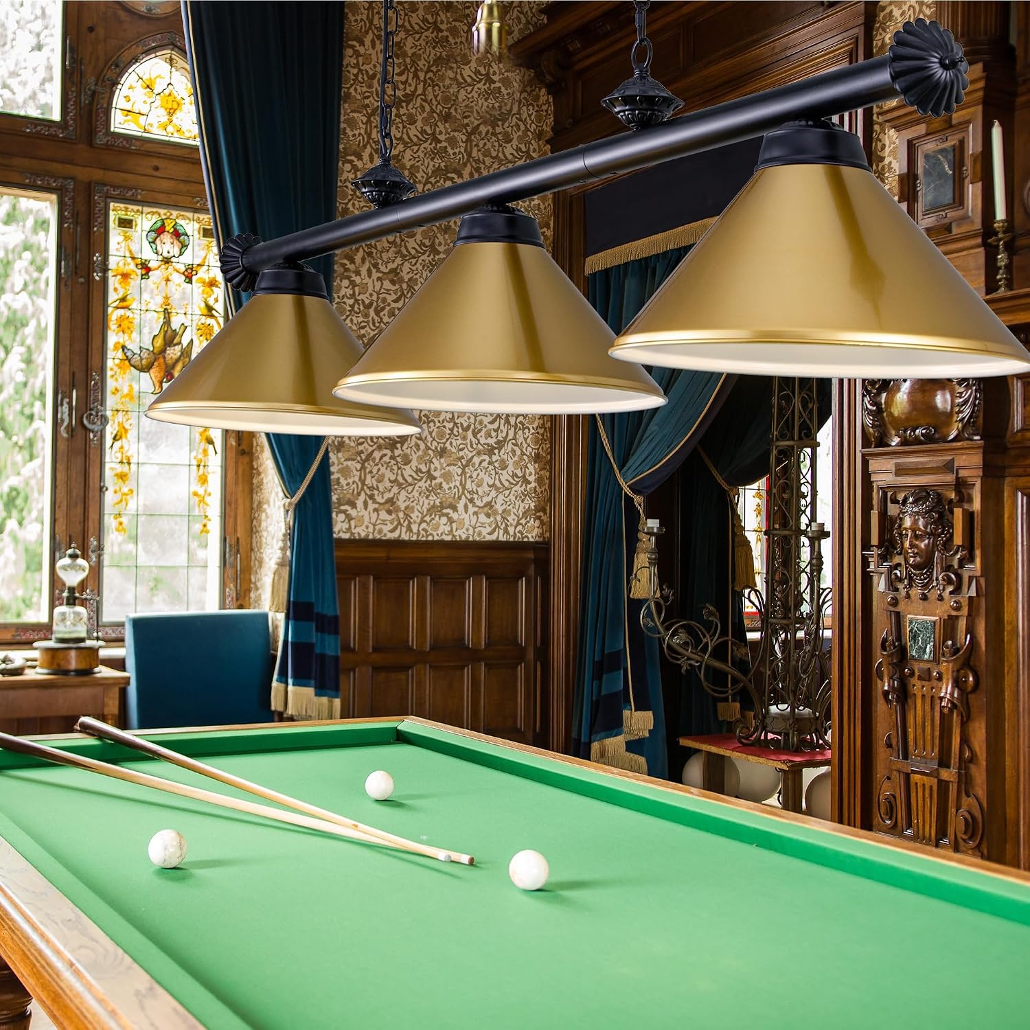 Slagawa LULIN-AA02EB Pool-Table-Lighting - View #4
