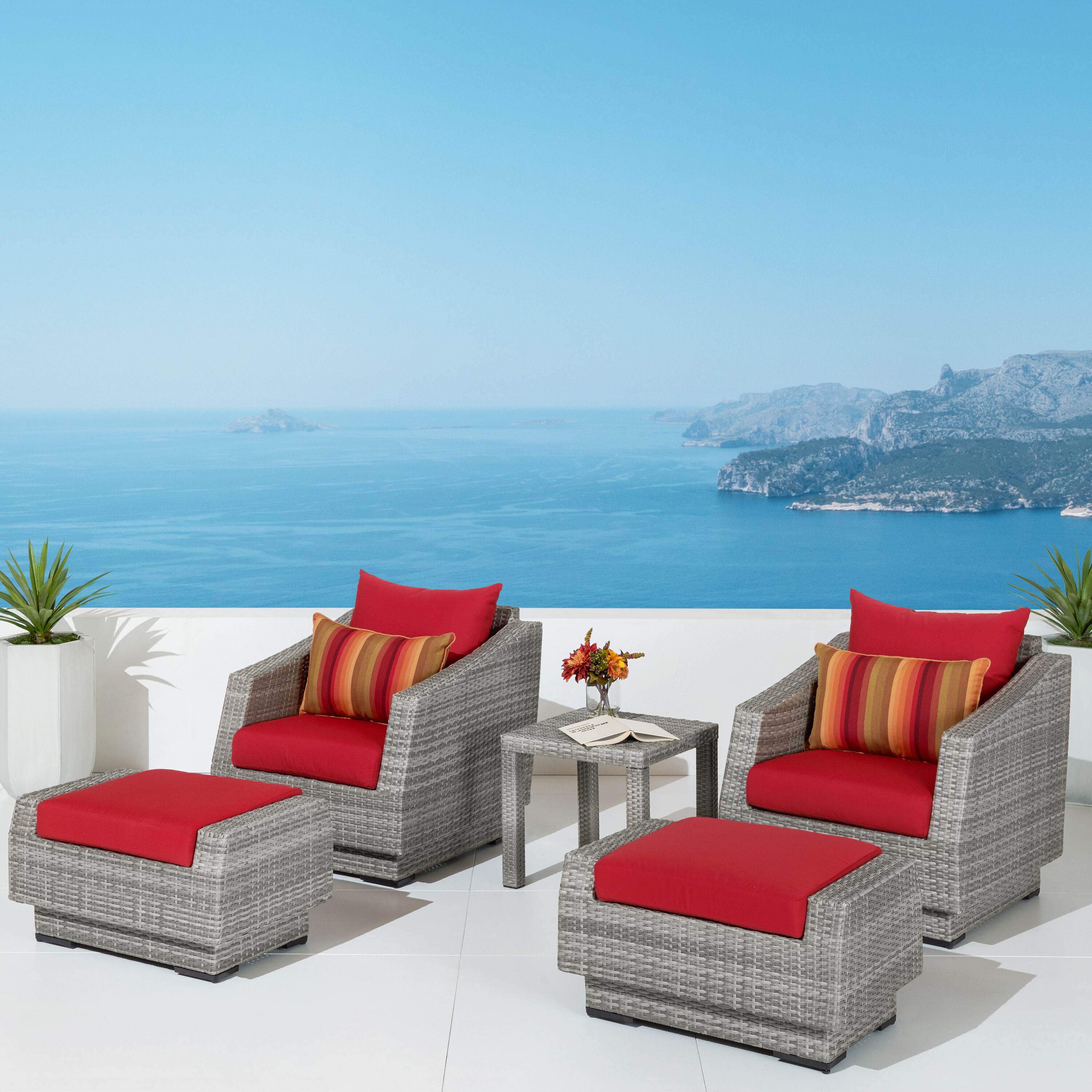 RST Brands OP-PECLB5-CNS-SUN-K Patio-Conversation-Sets - View #9
