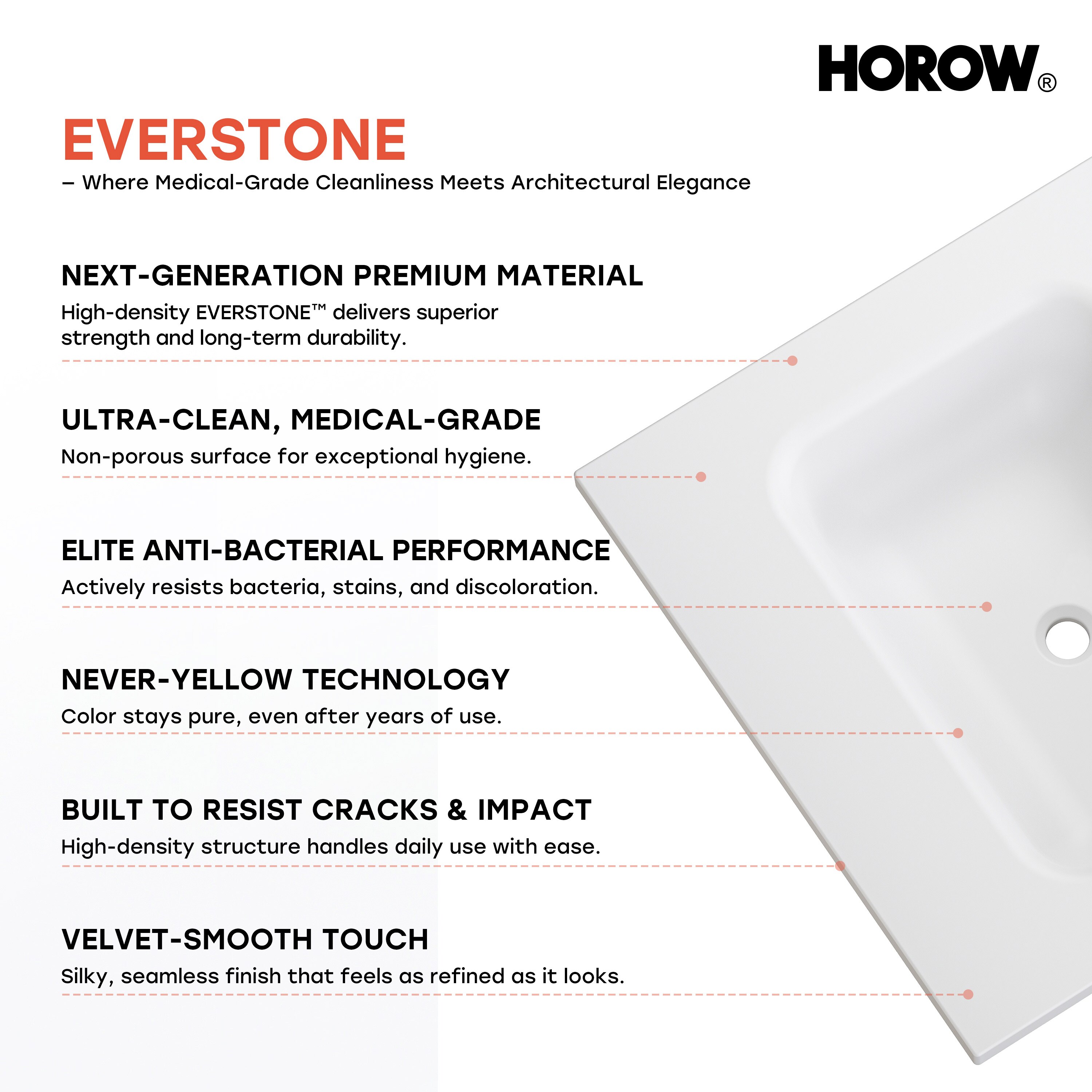 HOROW FORHOROW-24D Bath-Sink - View #9