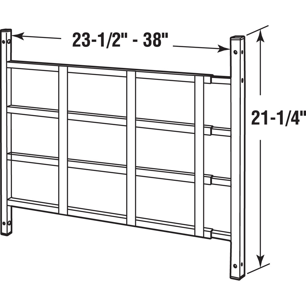 Prime-Line S 4763 Window-Security-Bars - View #2