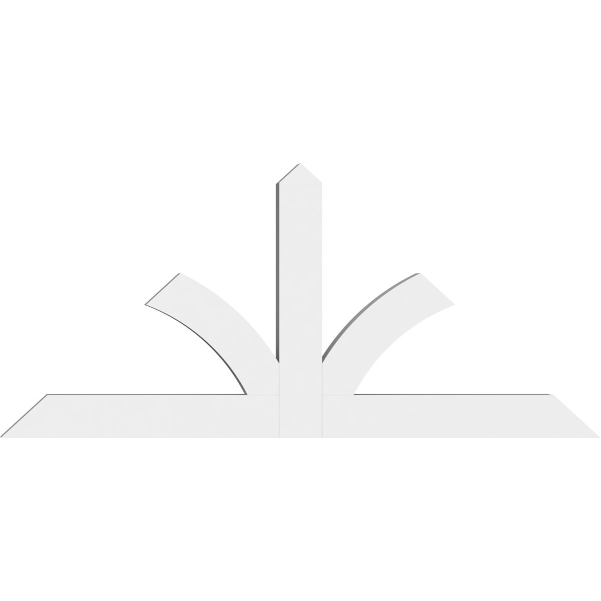 Ekena Millwork GBP084X39X0406RIC00 Exterior-Brackets-Braces - View #2