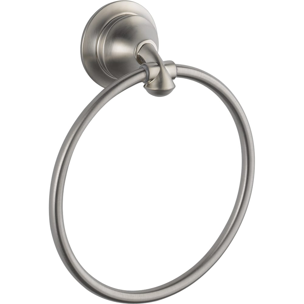 Delta 79446-SS Linden Brilliance Stainless Steel Wall mount Single Towel Ring