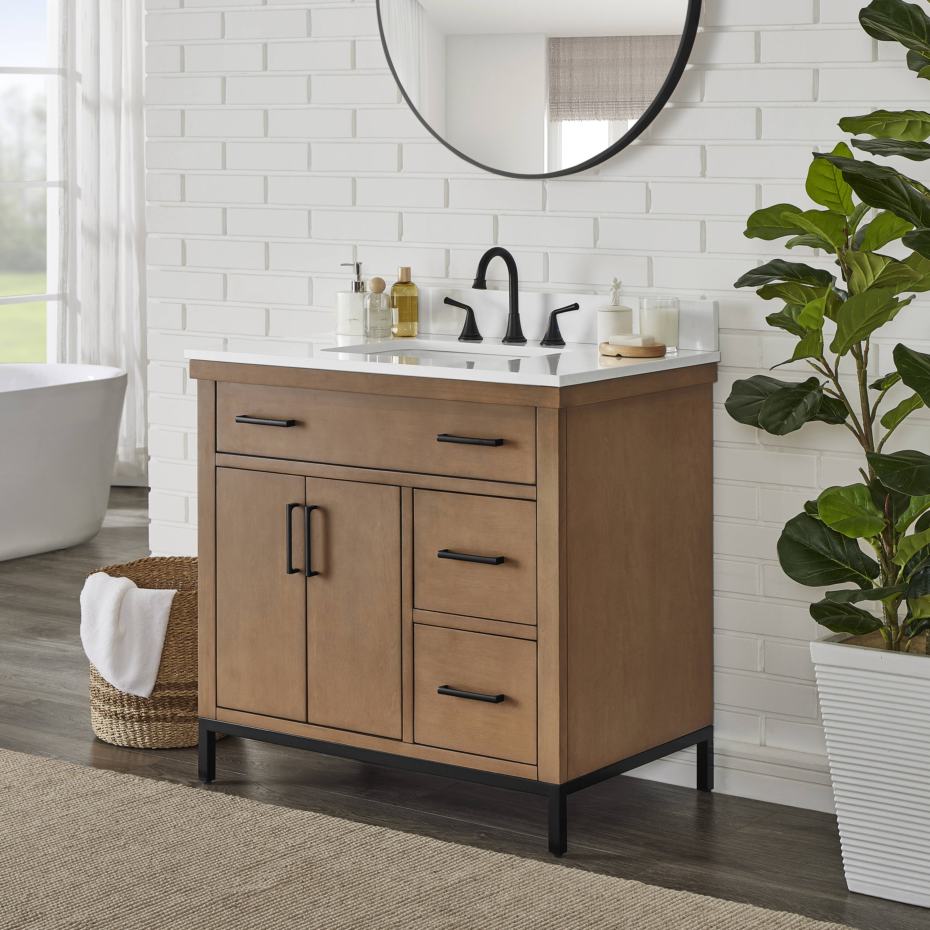 Runfine RF110442 Bath-Vanity-Combo - View #2