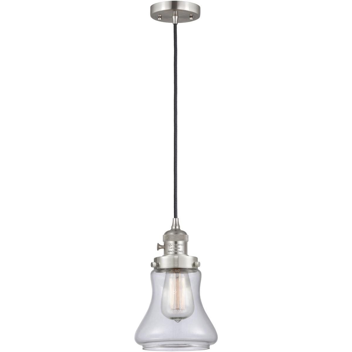 Innovations Lighting 2344573 201CSW-SN-G192 Franklin Restoration Bellmont Mini Pendant