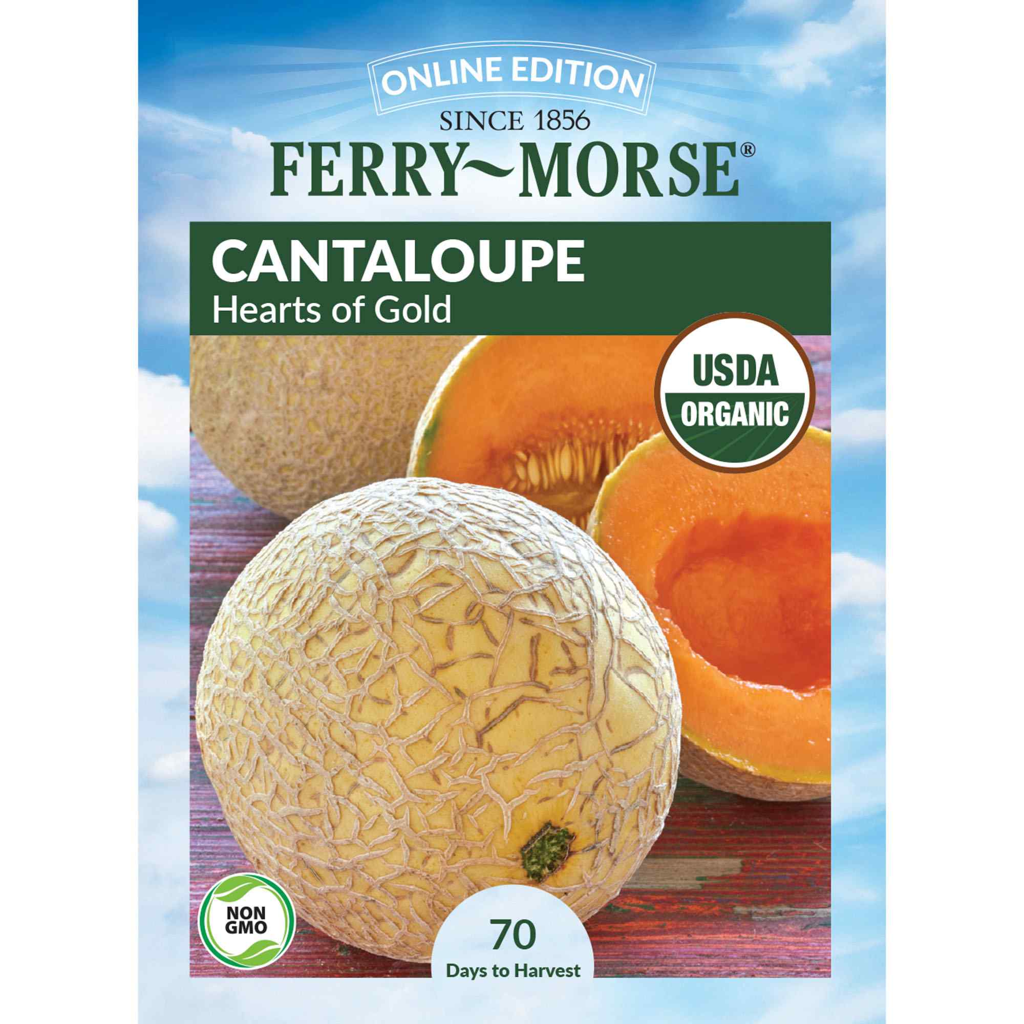 Ferry-Morse LC25.0905 Organic Cantaloupe Seeds 2.1 Gram(s)