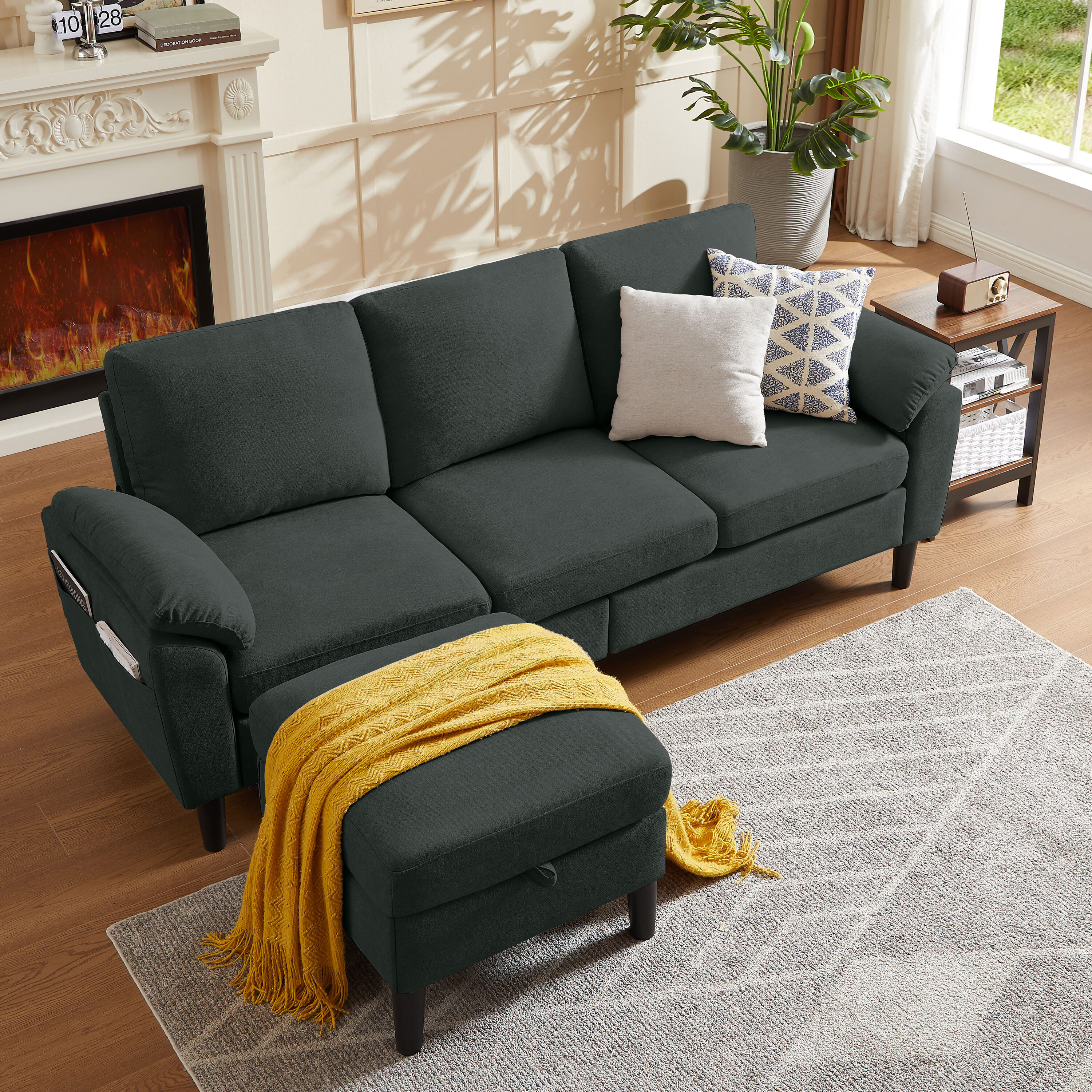 Jarenie YMX33BK Sofas-Loveseats - View #2