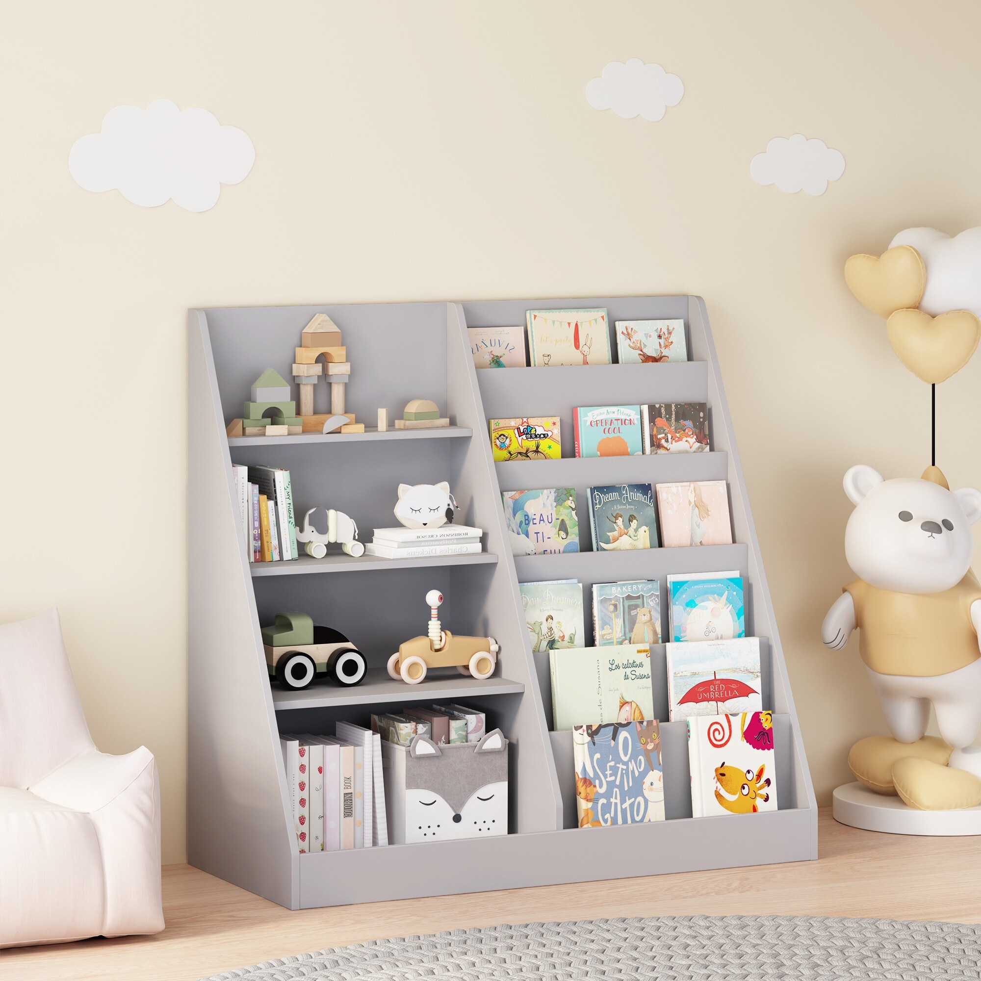 ToolCat LDSG-99-WS Kids-Bookcases - View #11