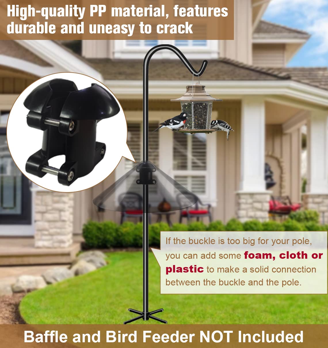 Afoxsos LAF0709F002 Bird-Feeder-Accessories - View #3