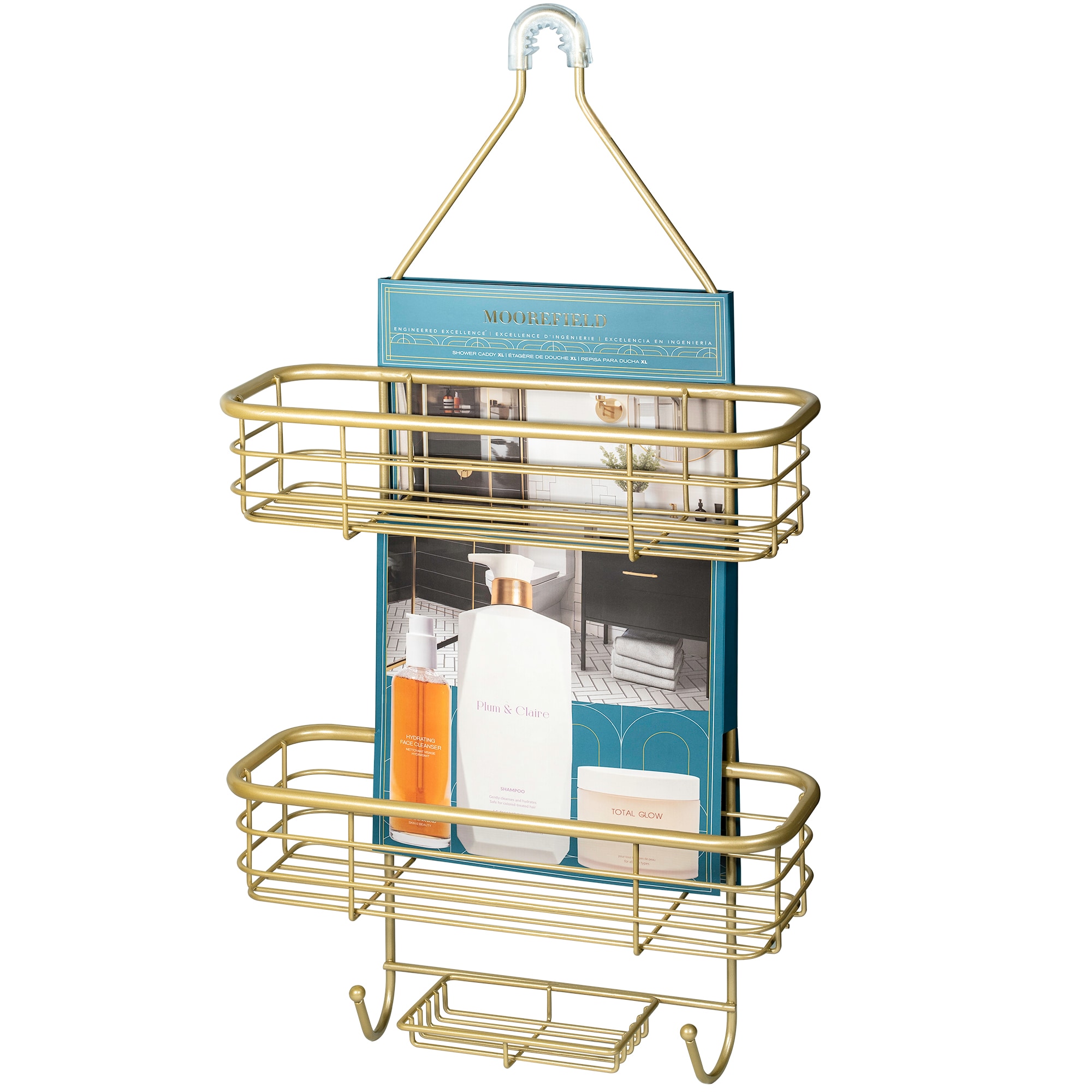Moorefield SC428GLD Hanging-Shower-Caddies - View #3