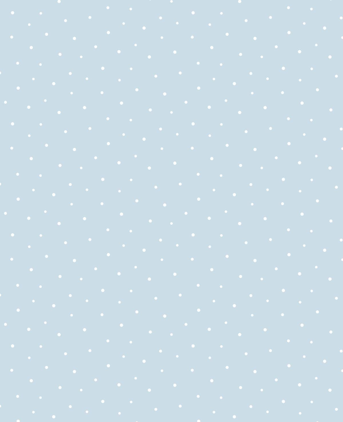 NextWall NW42102 30.75-Sq. Feet Baby Blue Vinyl Polka dot Self-adhesive Peel and Stick Wallpaper