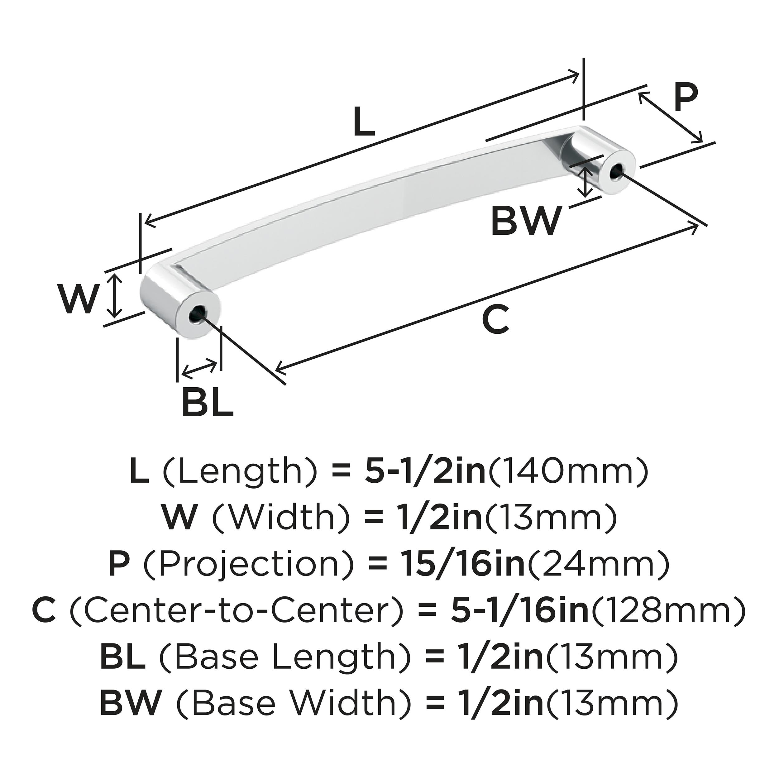 Amerock BP3690026 Cabinet-Pulls - View #4