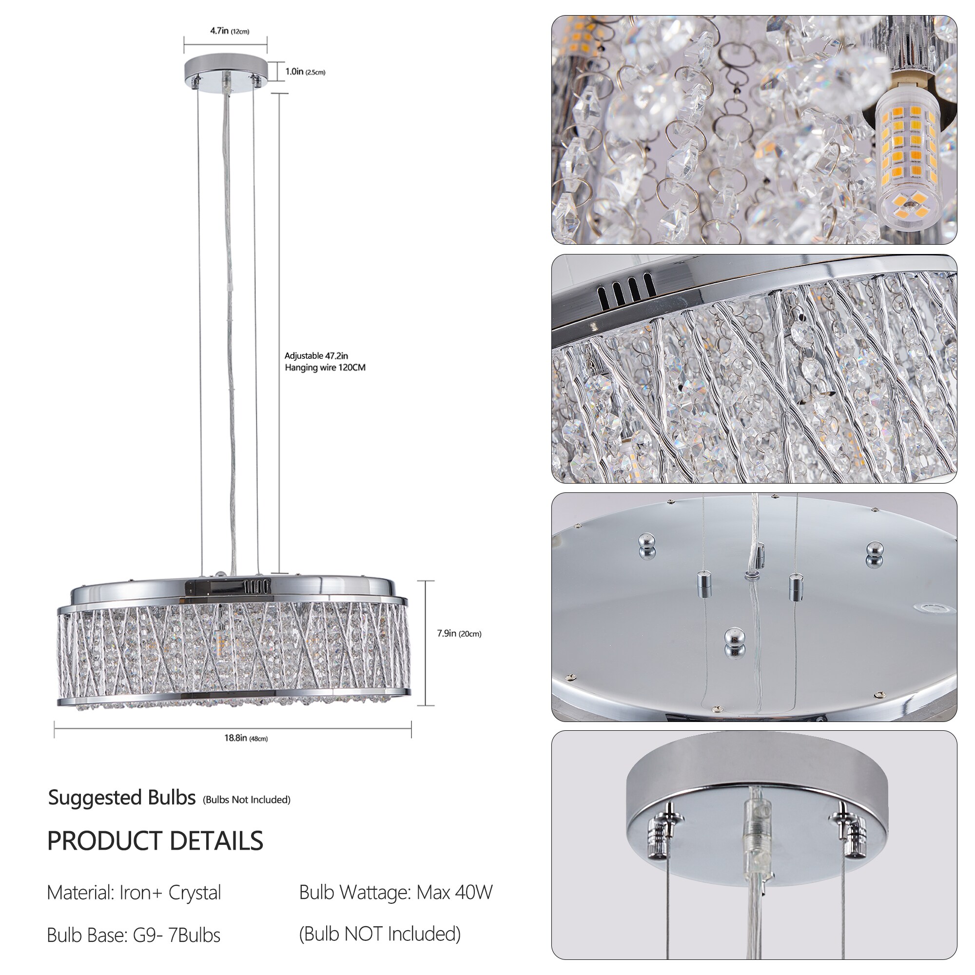 Dimakai DI-LC184533P Pendant-Lights - View #7