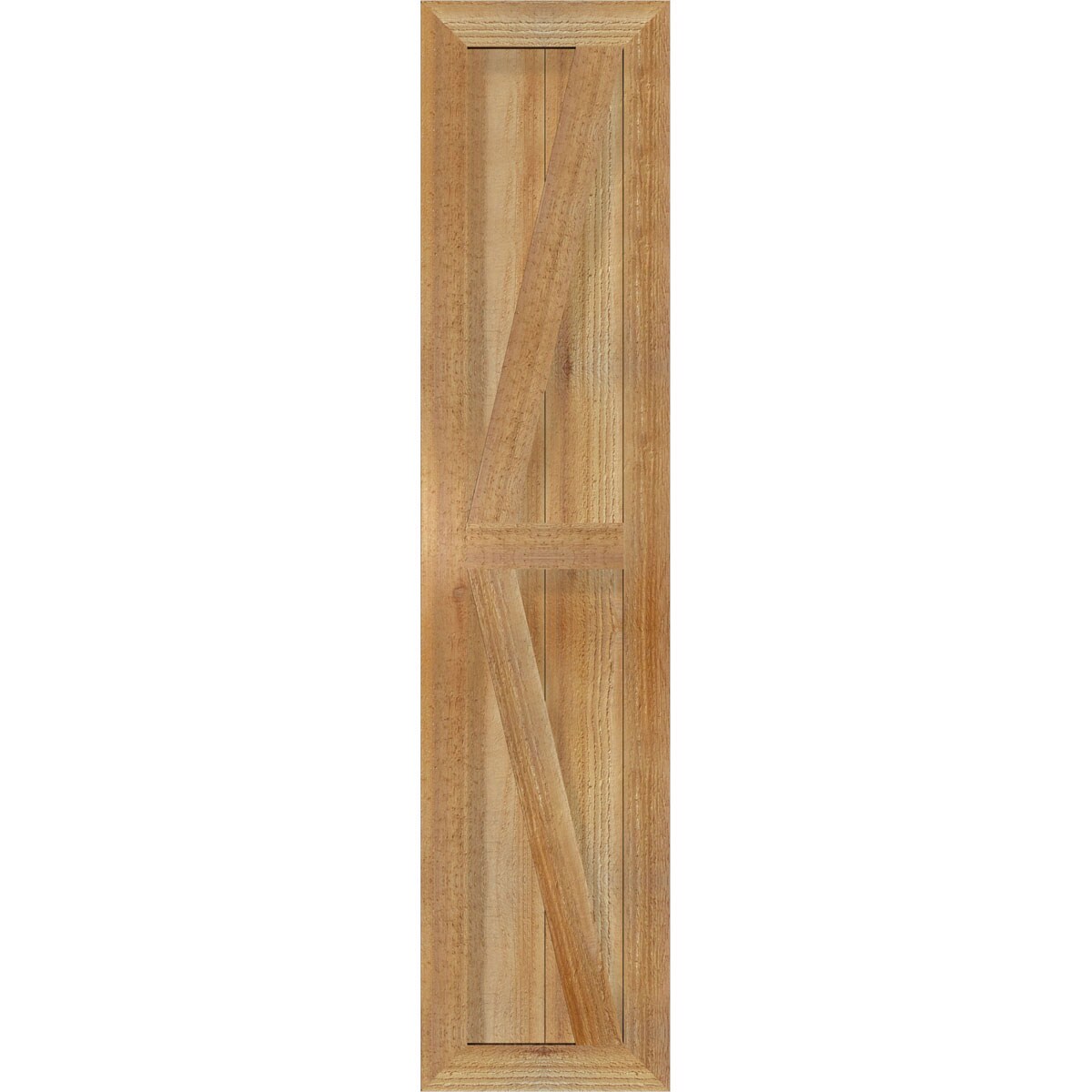 Ekena Millwork RBF06Z11X047RWR Exterior-Shutters - View #5