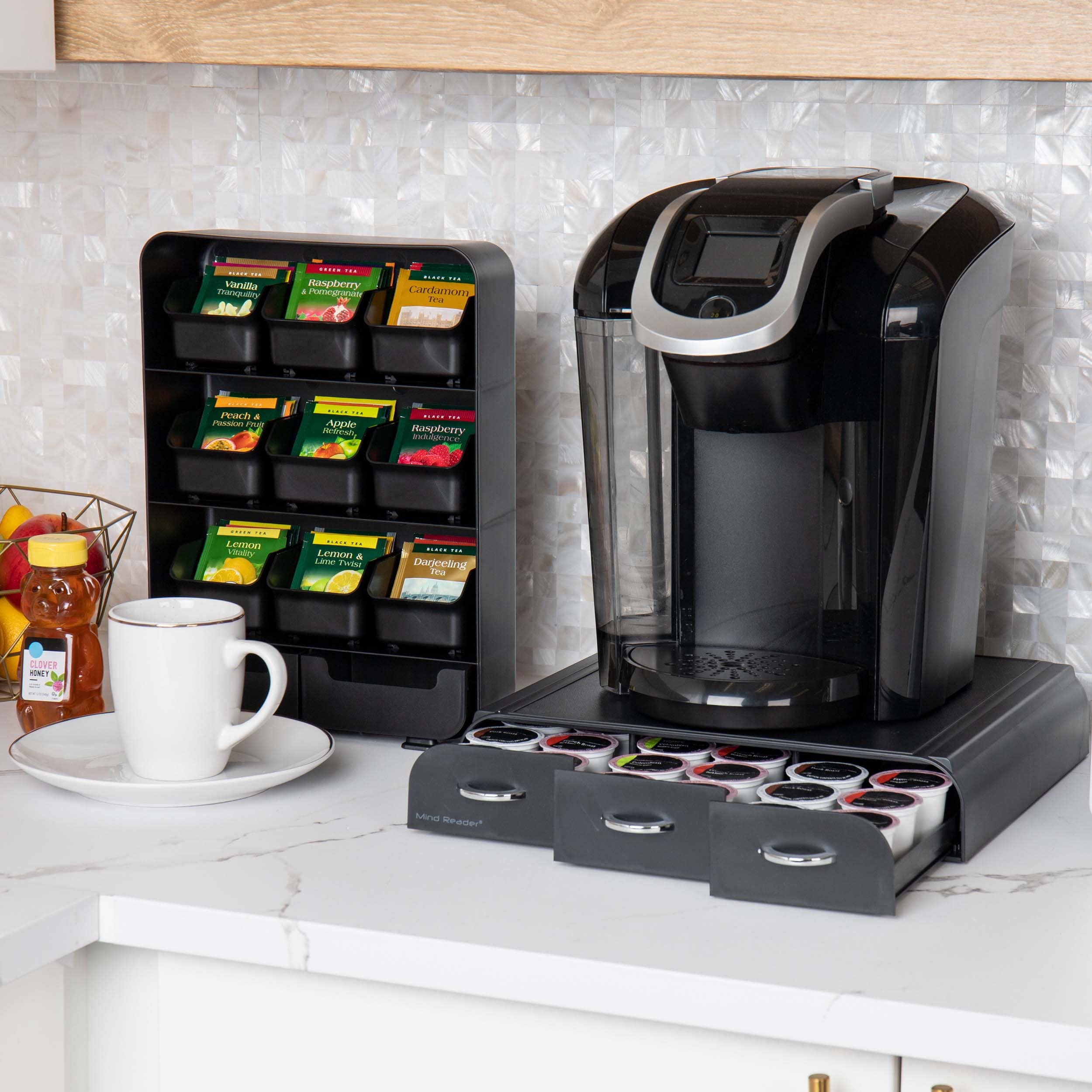 K Cup Holder Tower / Keurig Cup Storage / Coffee Pods / 3D Printed