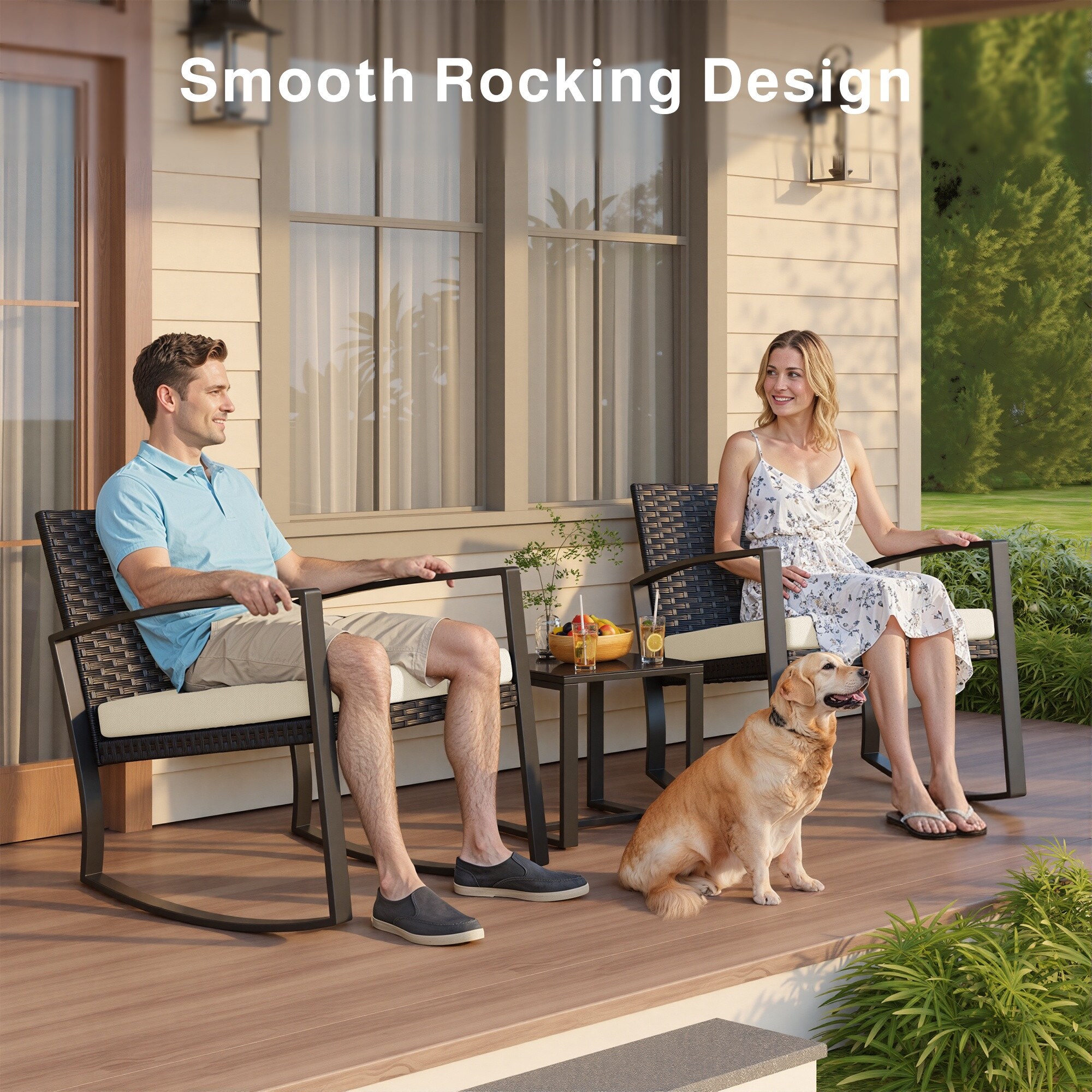 Lofka WR210-Y Patio-Conversation-Sets - View #3
