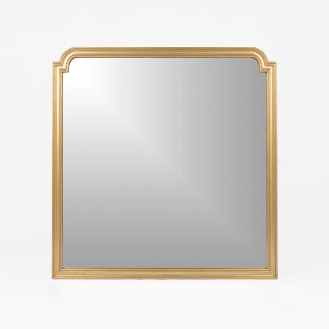H Square Gold Framed Wall Mirror, Best Large Wall Mirrors