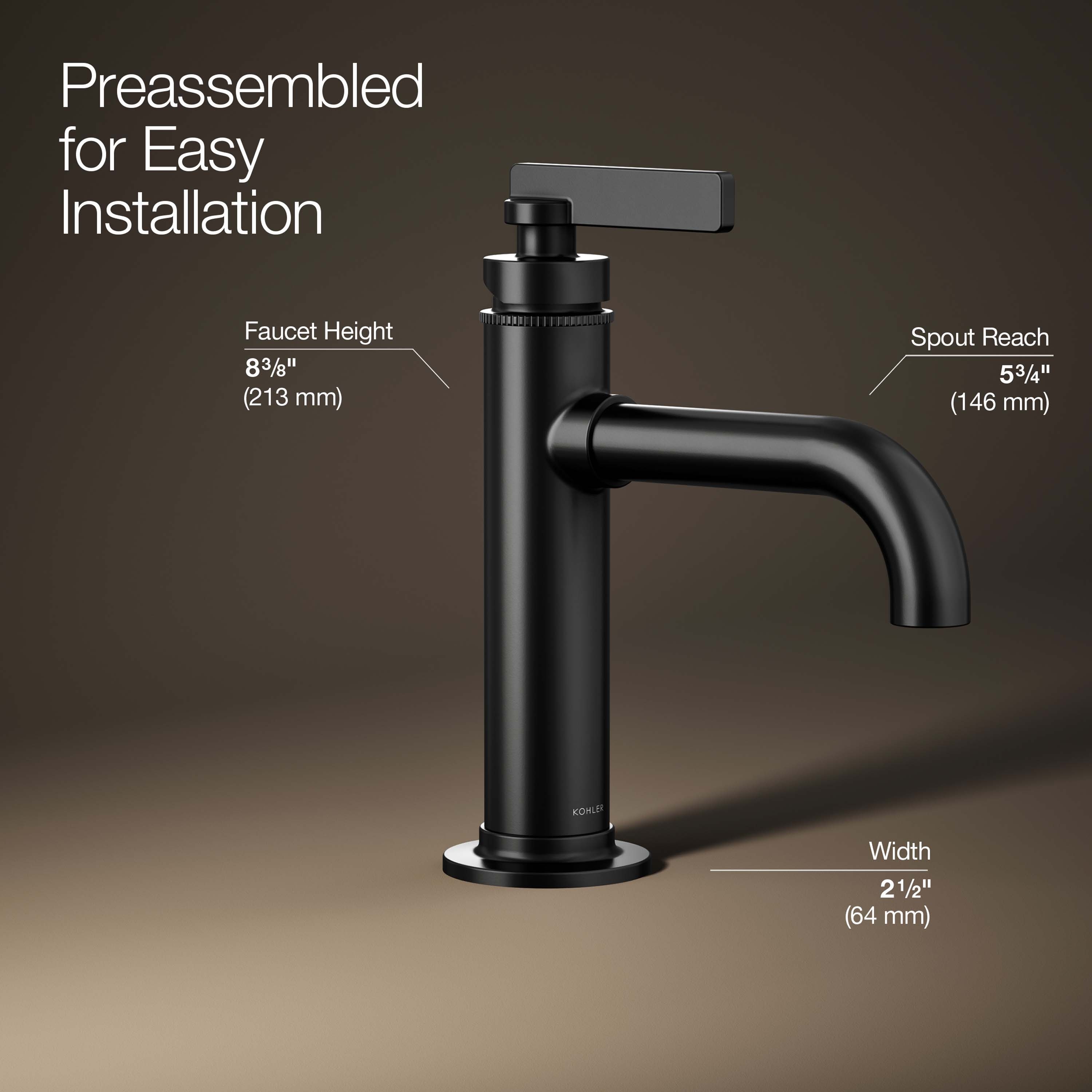 KOHLER 35907-4N-BL Lavatory-Faucets - View #4
