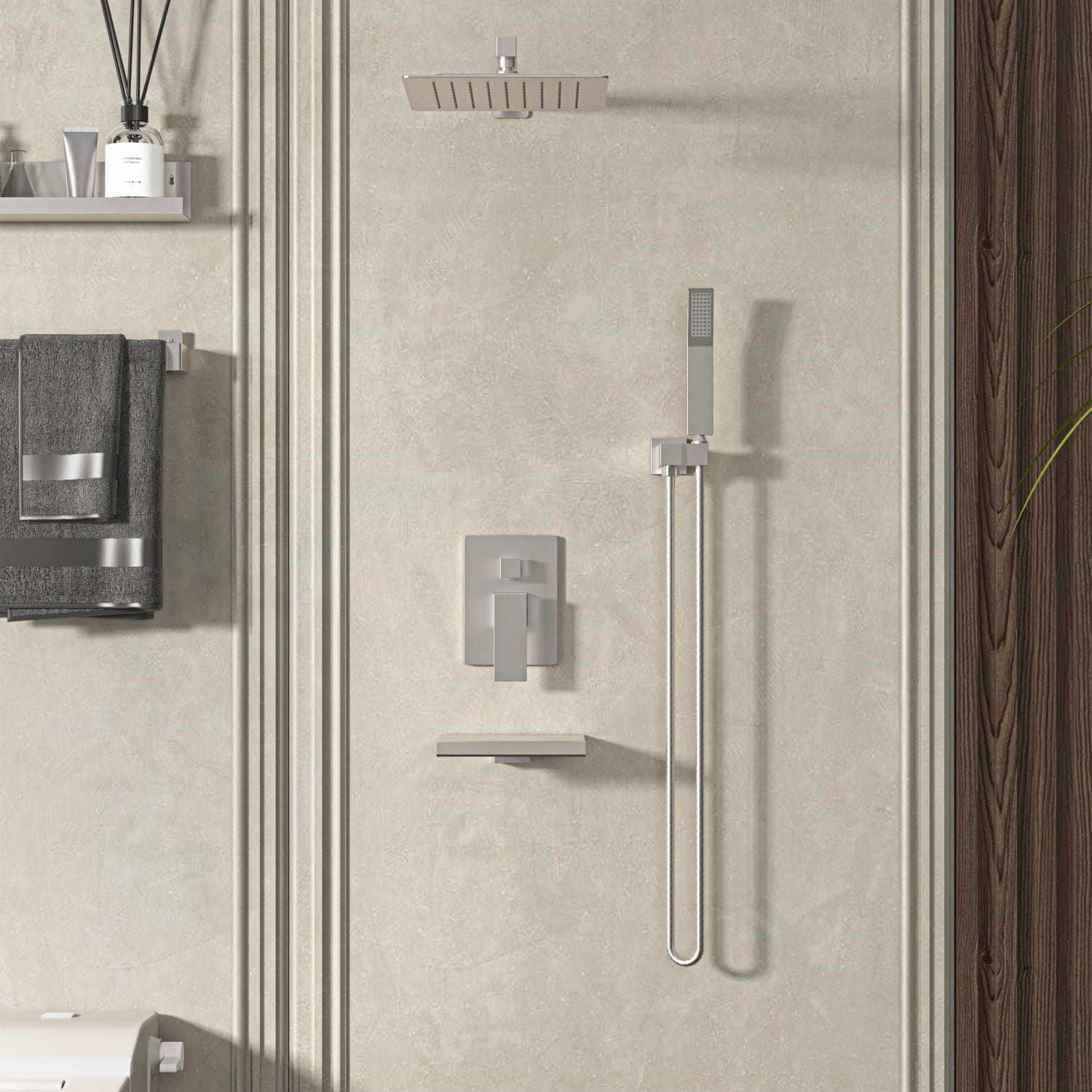 waterpar WPLO-SH17 Showerhead-Bar-Panels - View #3