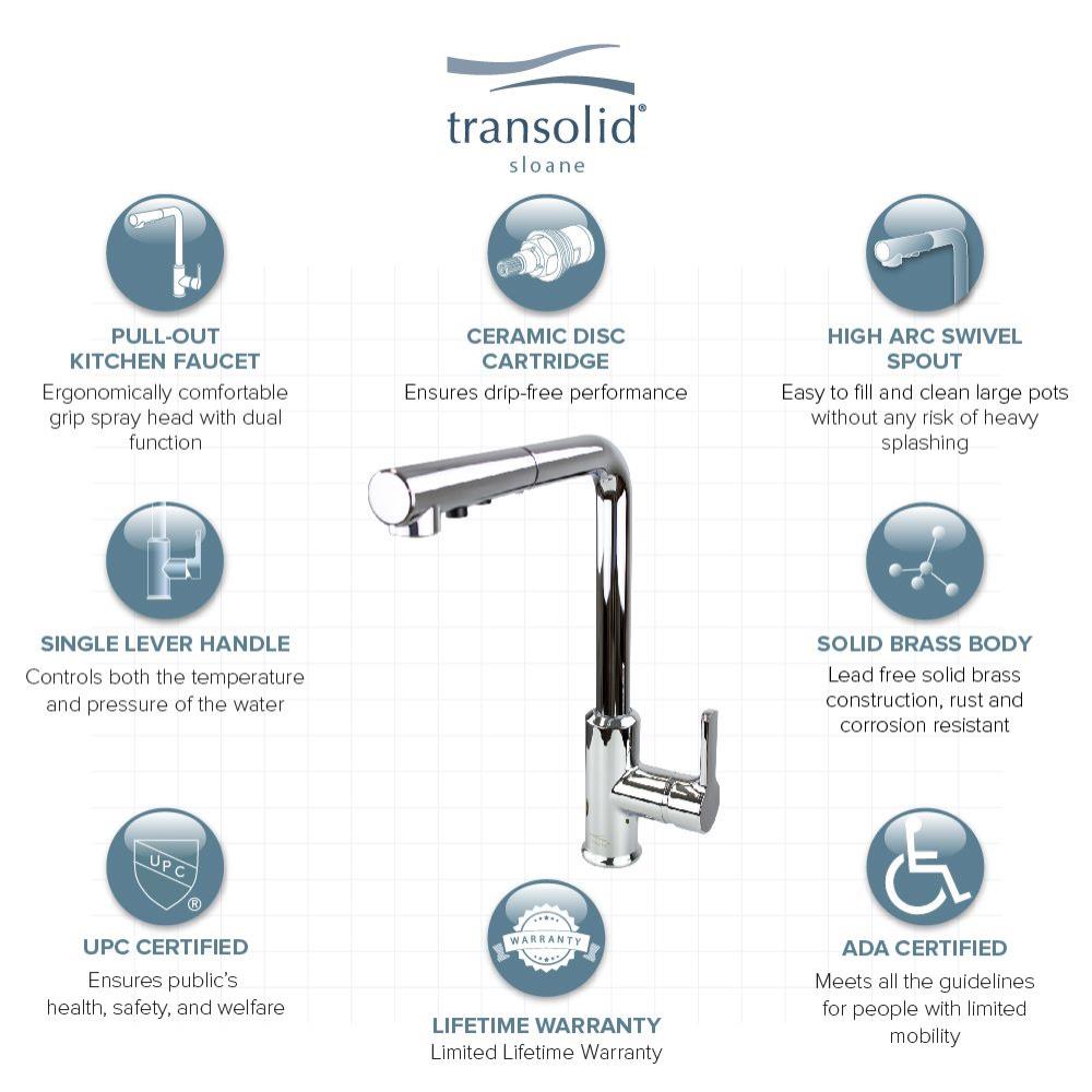 Transolid T3630-PC Kitchen-Faucets - View #3