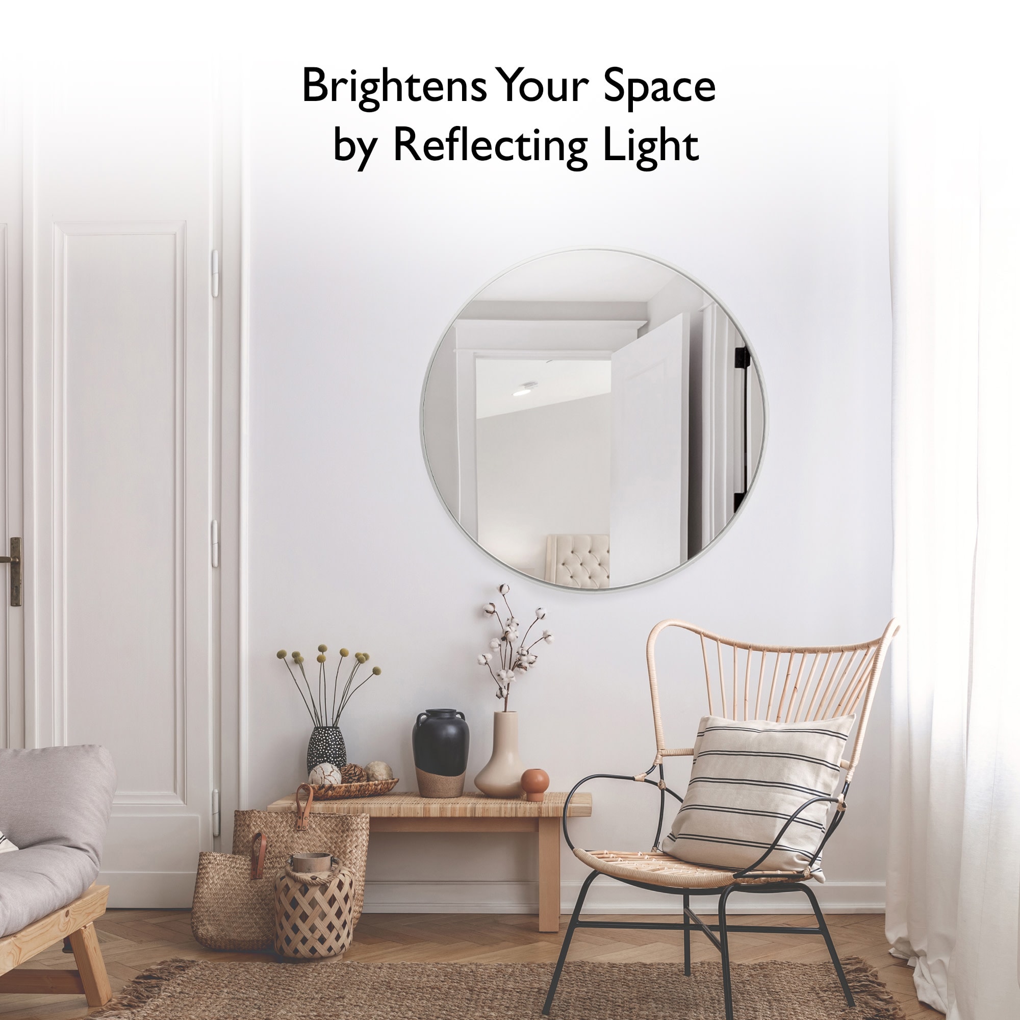 Design House 596536-SLV Framed-Bath-Mirrors - View #4