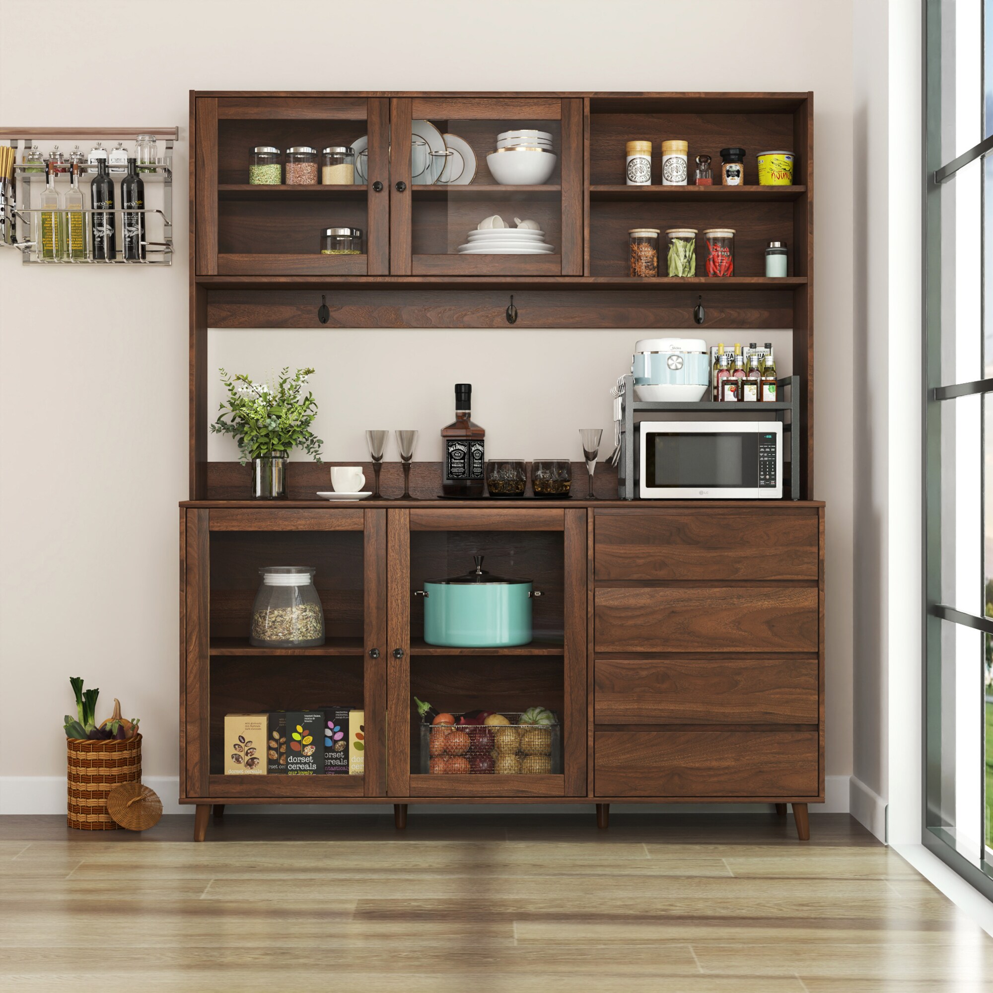 SINOFURN SYA020365BK Dining-Kitchen-Storarge - View #11
