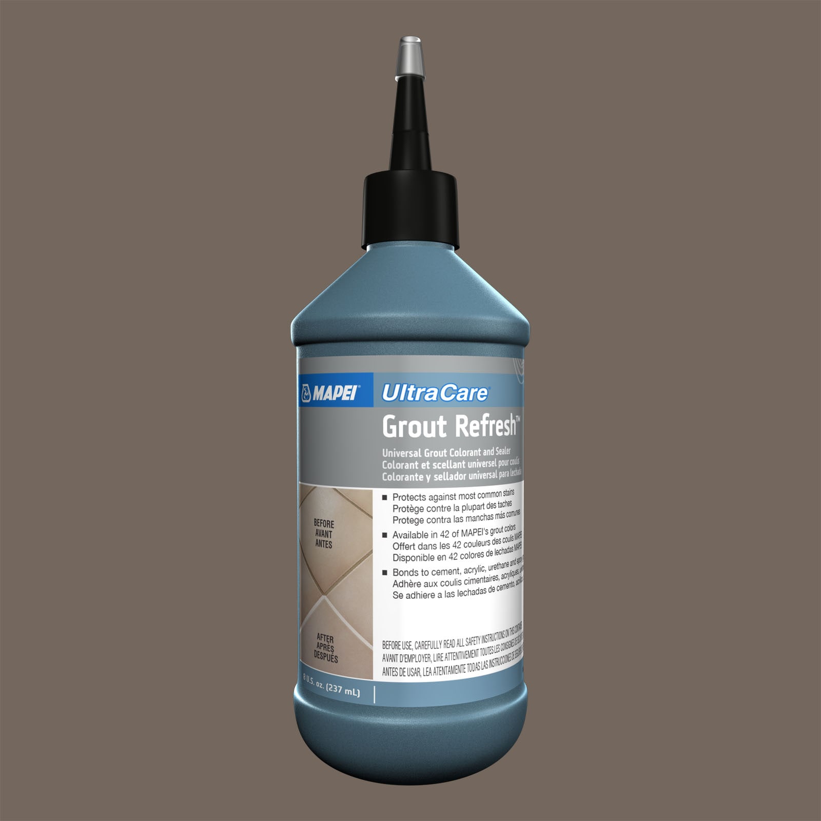 MAPEI 5LA500433 Grout Refresh 8 Fluid ounce(s) Bahama Beige #5004 Ceramic/porcelain tile Grout sealer