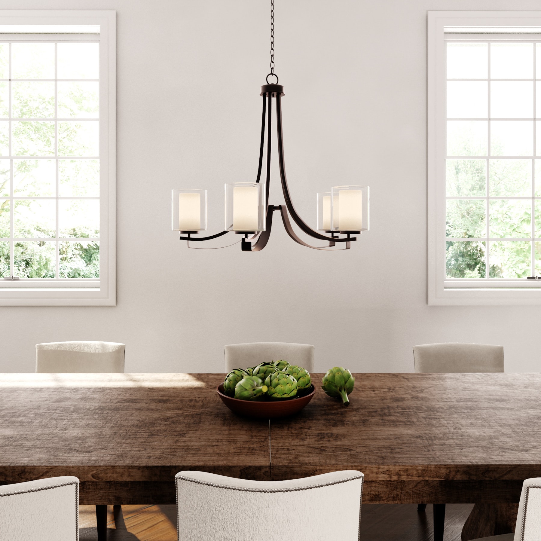 Taylor Bronze 12 1/2 Wide Mini-Chandelier by Minka Lavery - #31146