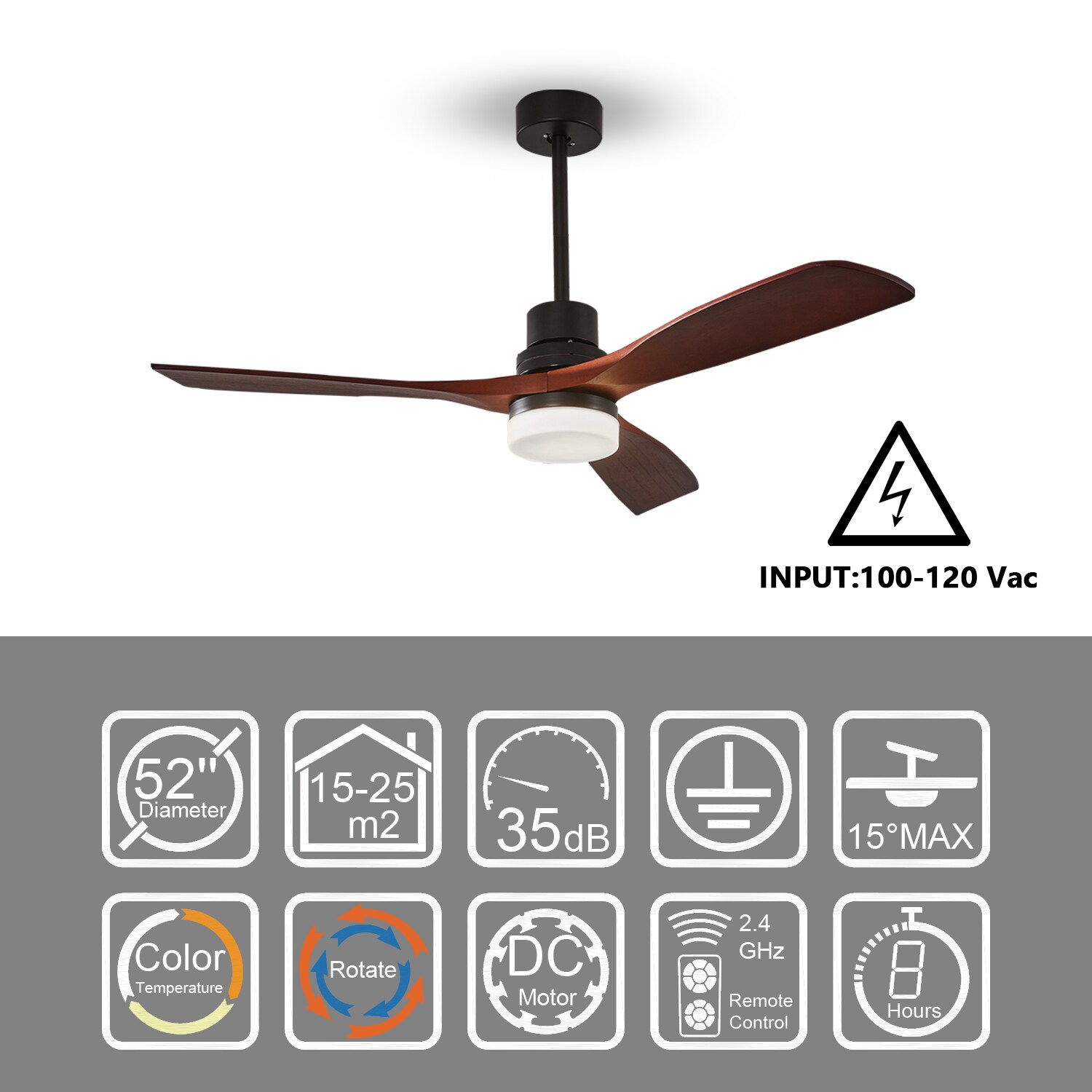 Forclover ALHH-5202CF Ceiling-Fans - View #6