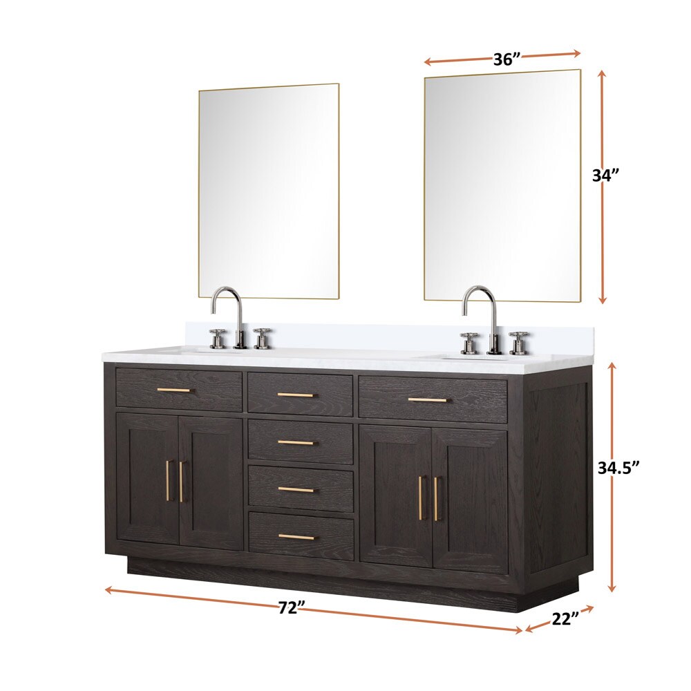 Lexora LVGI72DK301 Bath-Vanity-Combo - View #6