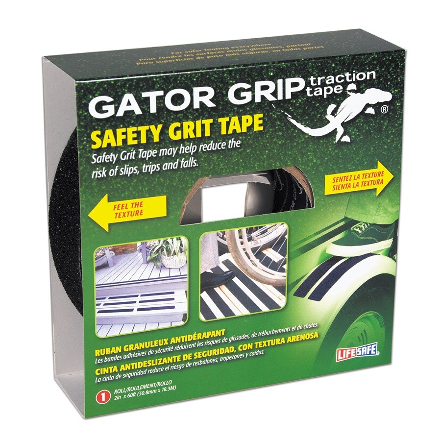 Skid Guard 2-in x 8-ft Black Roll Anti-Slip Tape