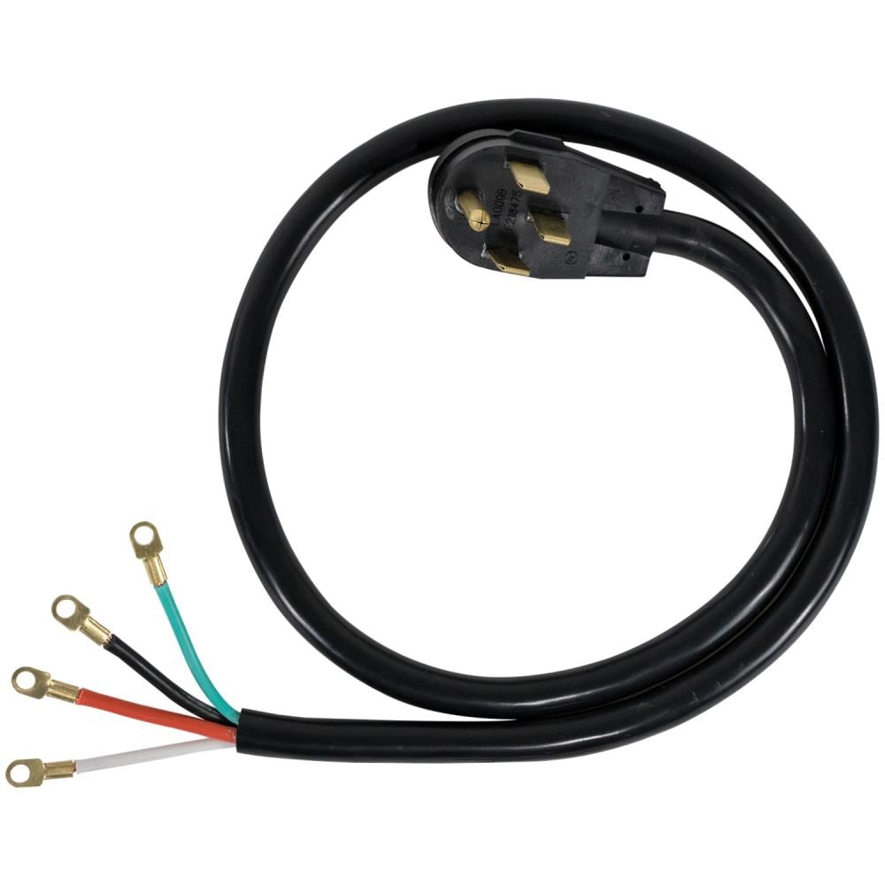 Power Cord, 3' length, 1-1/16'' Terminal Spacing, fits Roaster Ovens