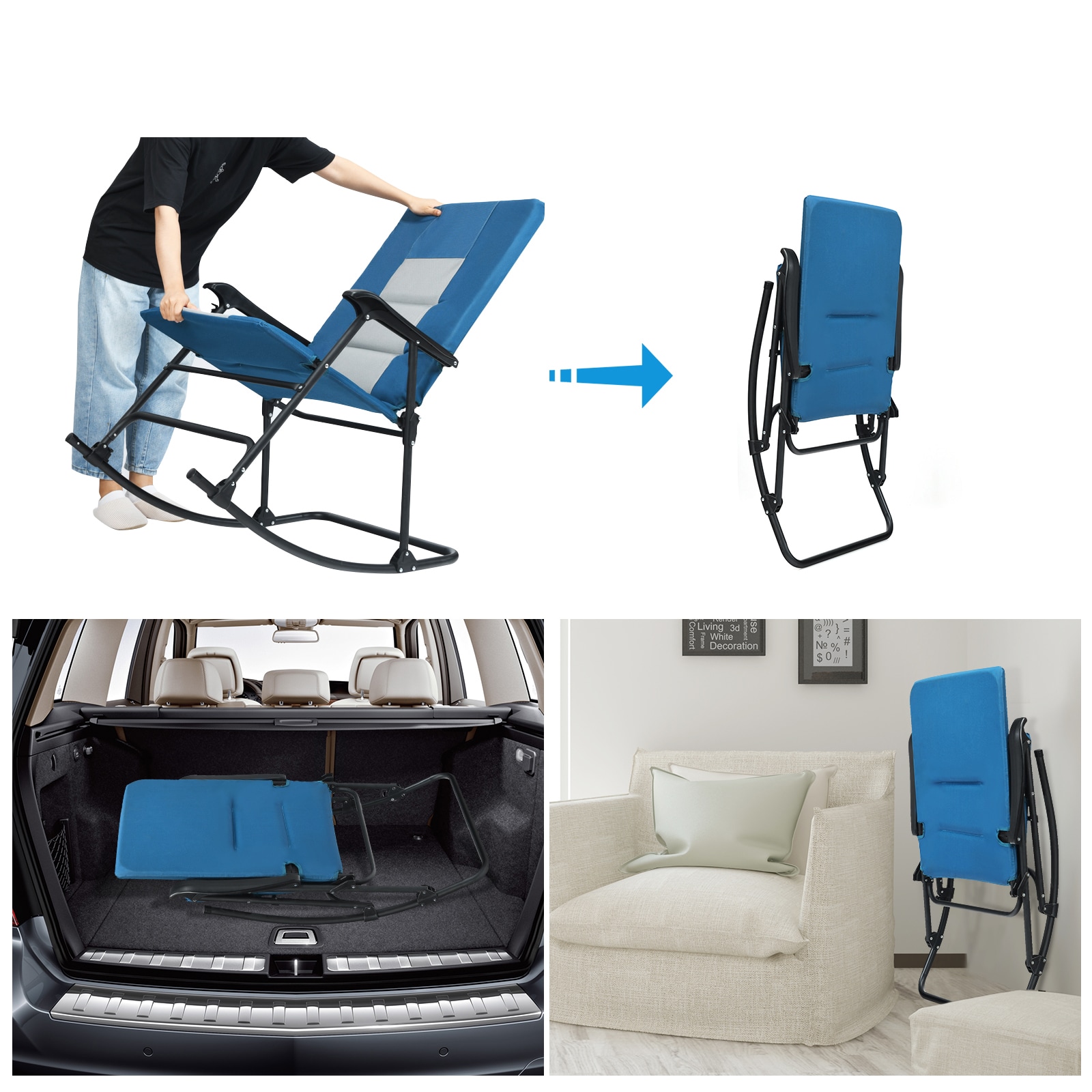 Costway OP70500BL Patio-Chairs - View #3