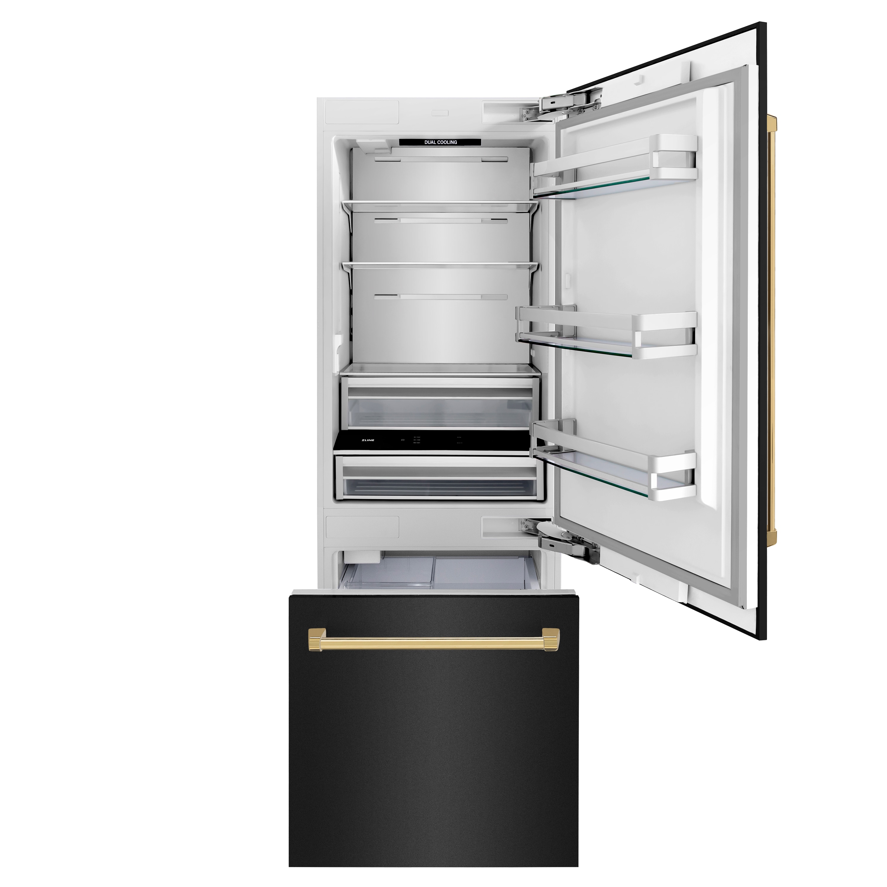 ZLINE KITCHEN & BATH RBIVZ-BS-30-G Bottom-Freezer-Refrigerators - View #4