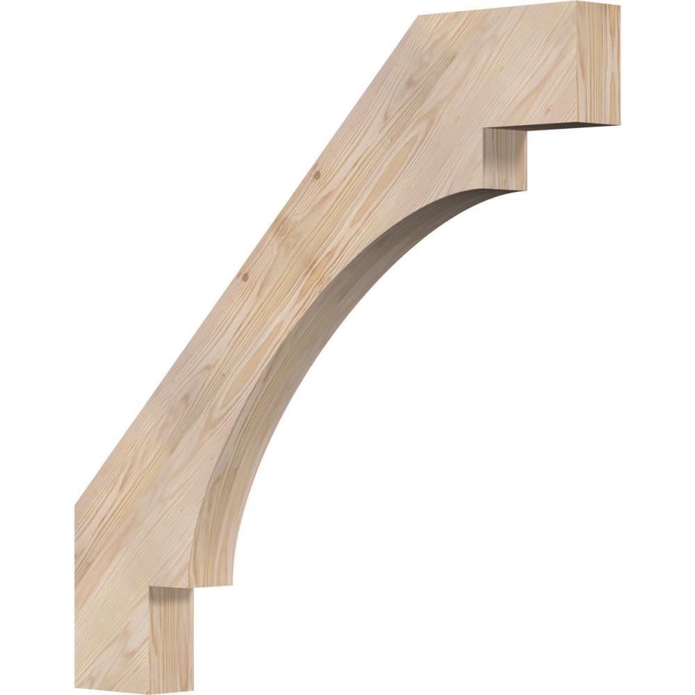Ekena Millwork BRC04X36X36MRC00SDF 3-1/2-in x 36-in x 36-in Douglas Fir Wood Merced smooth