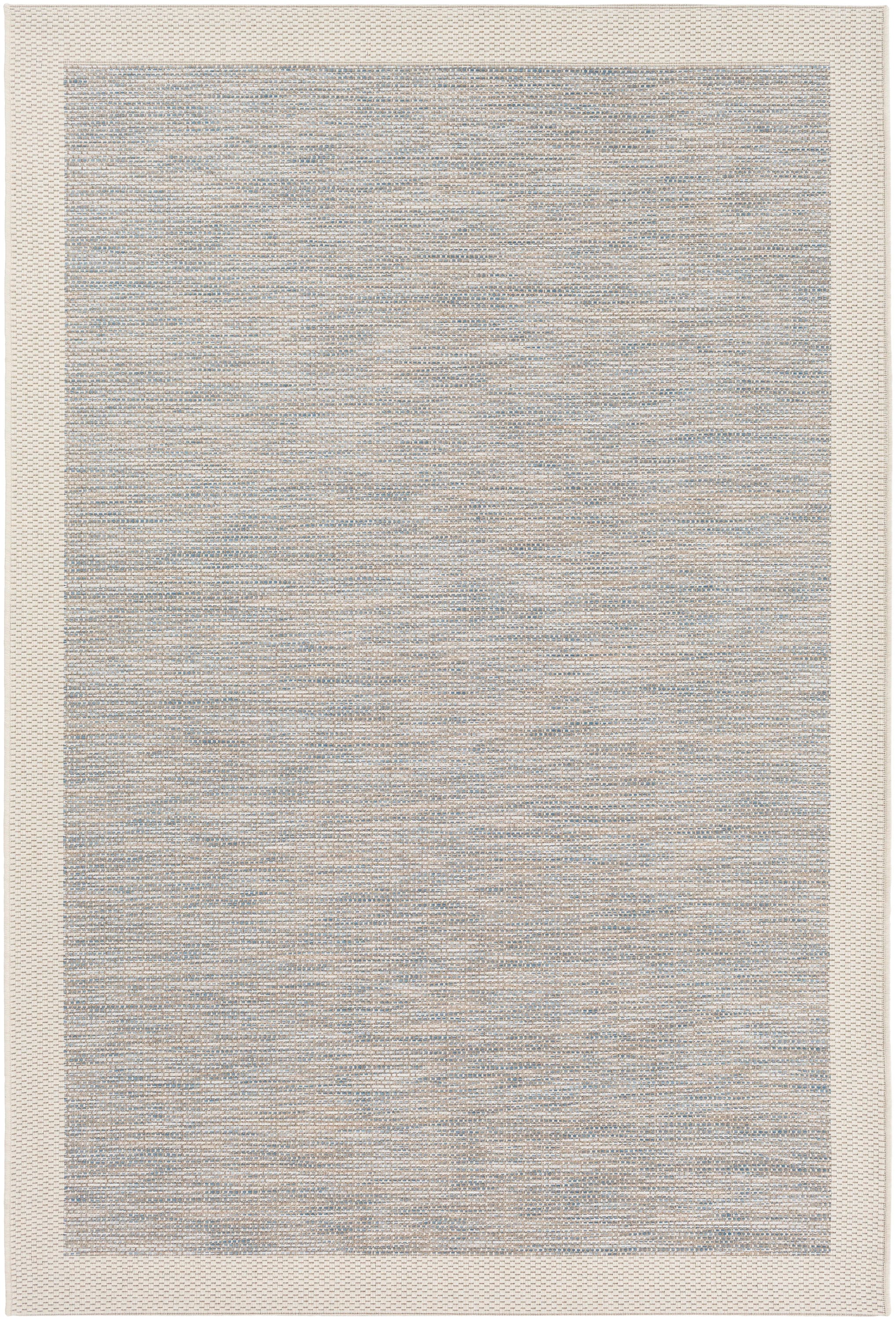 Surya STZ6000-5477 Santa Cruz 5 X 8 (ft) Blue Indoor/Outdoor Solid Mid-century Modern Area Rug