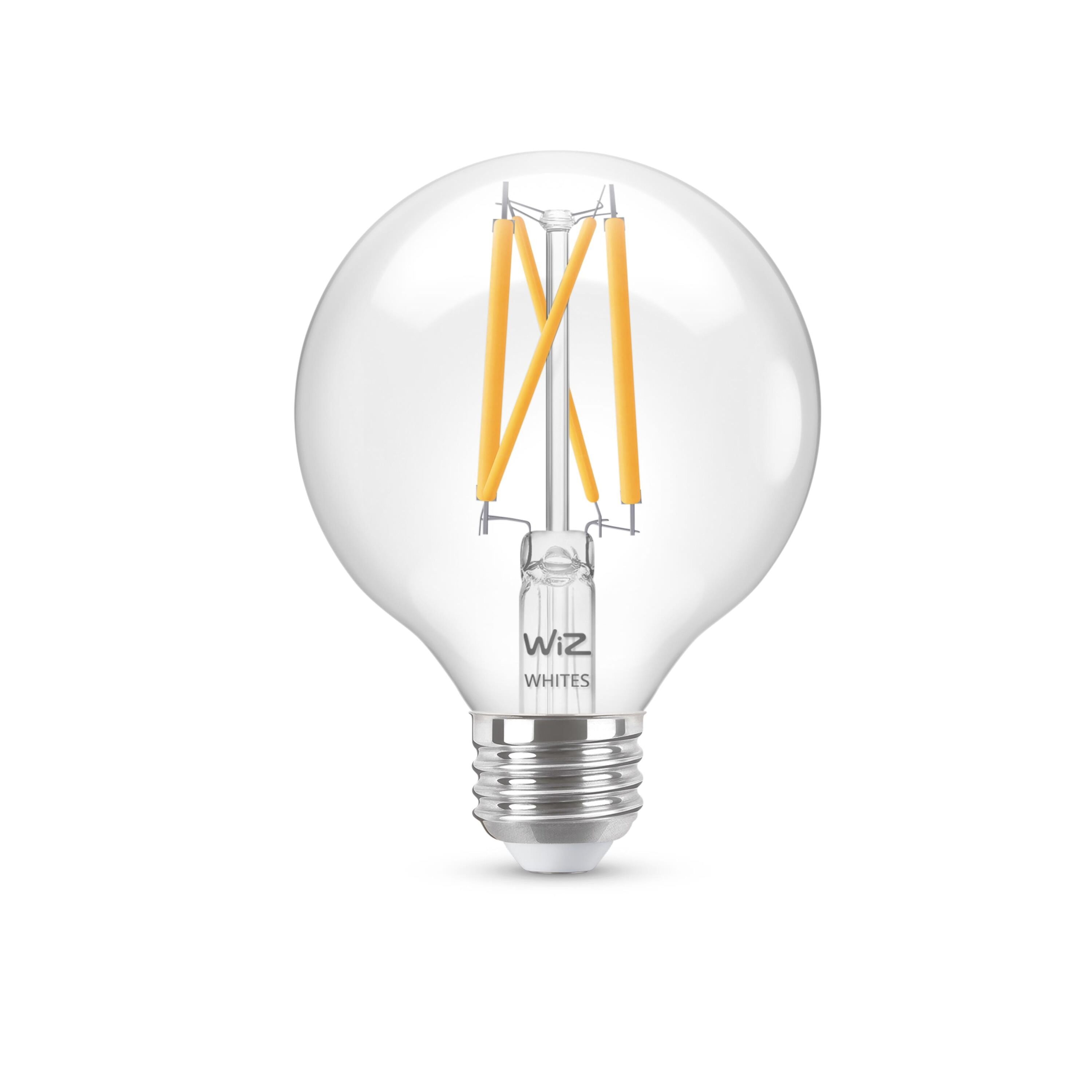 WiZ 60-Watt EQ A19 Warm White Dimmable LED Light Bulb at