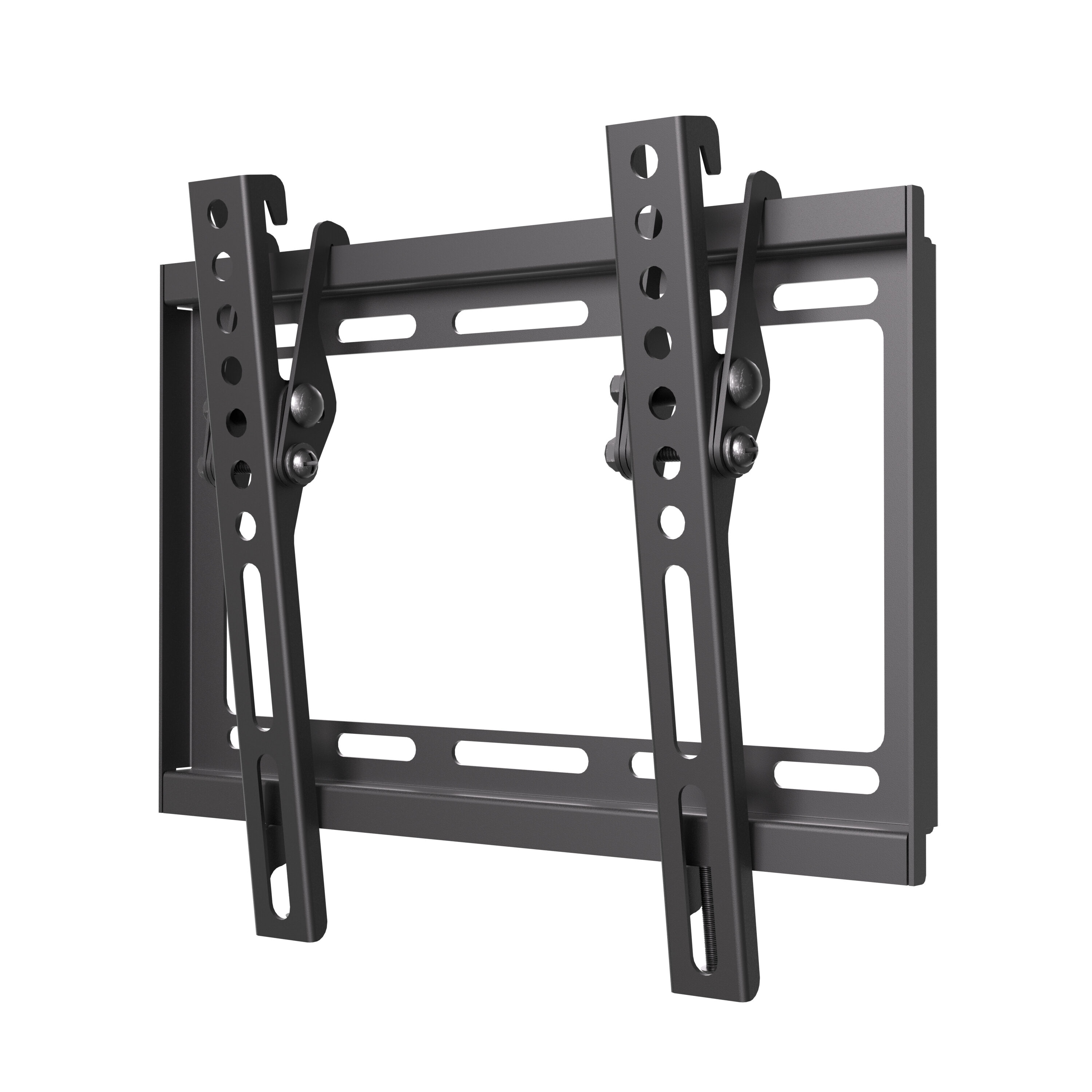 Low Profile Tilting TV Wall Mount Tilt Indoor Wall Tv Mount Fits TVs up to 47-in (Hardware Included) in Black | - Promounts MT222