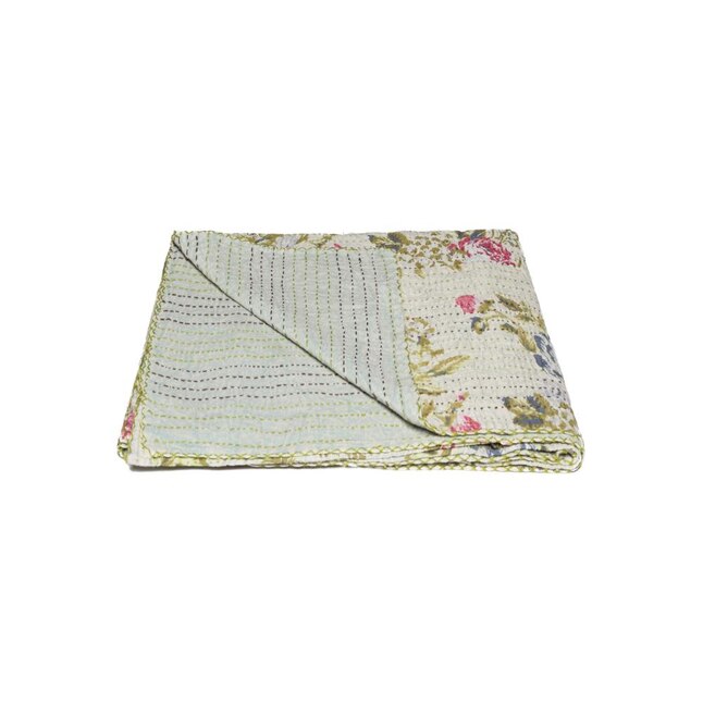 HomeRoots Josephine Multicolor 48-in x 72-in Cotton Throw at Lowes.com