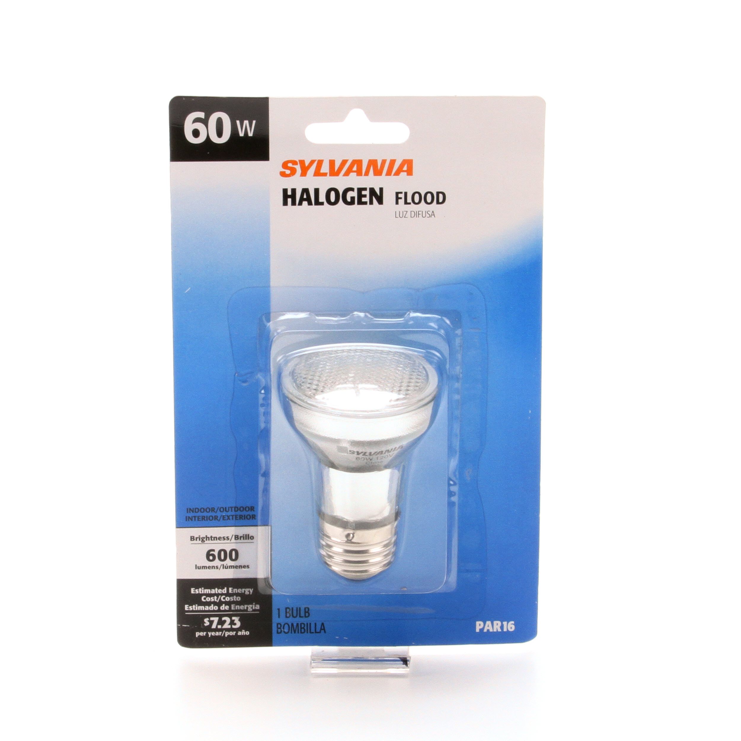 Sylvania halogen deals flood 60w par16