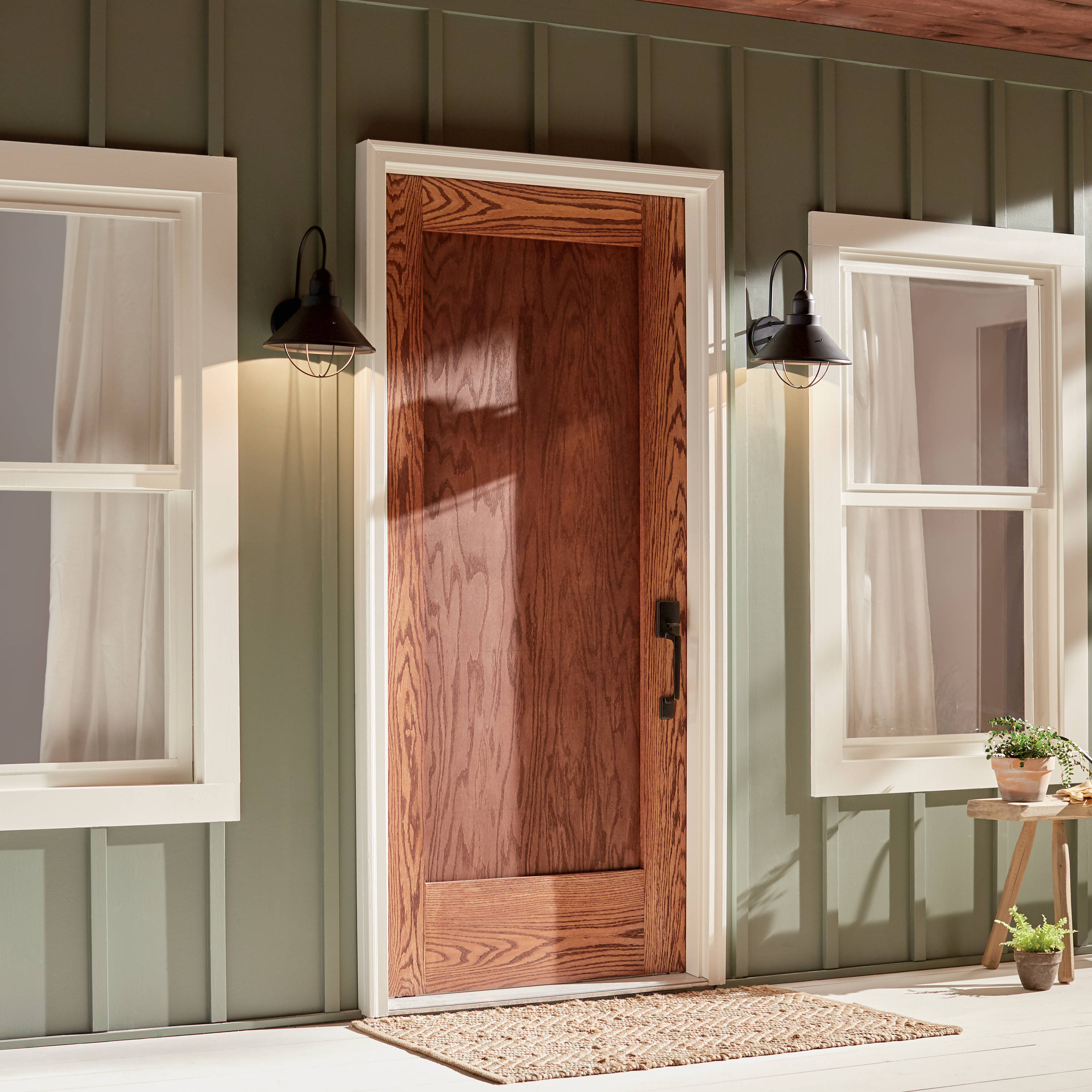 Kichler 9023BK Outdoor-Wall-Lighting - View #2