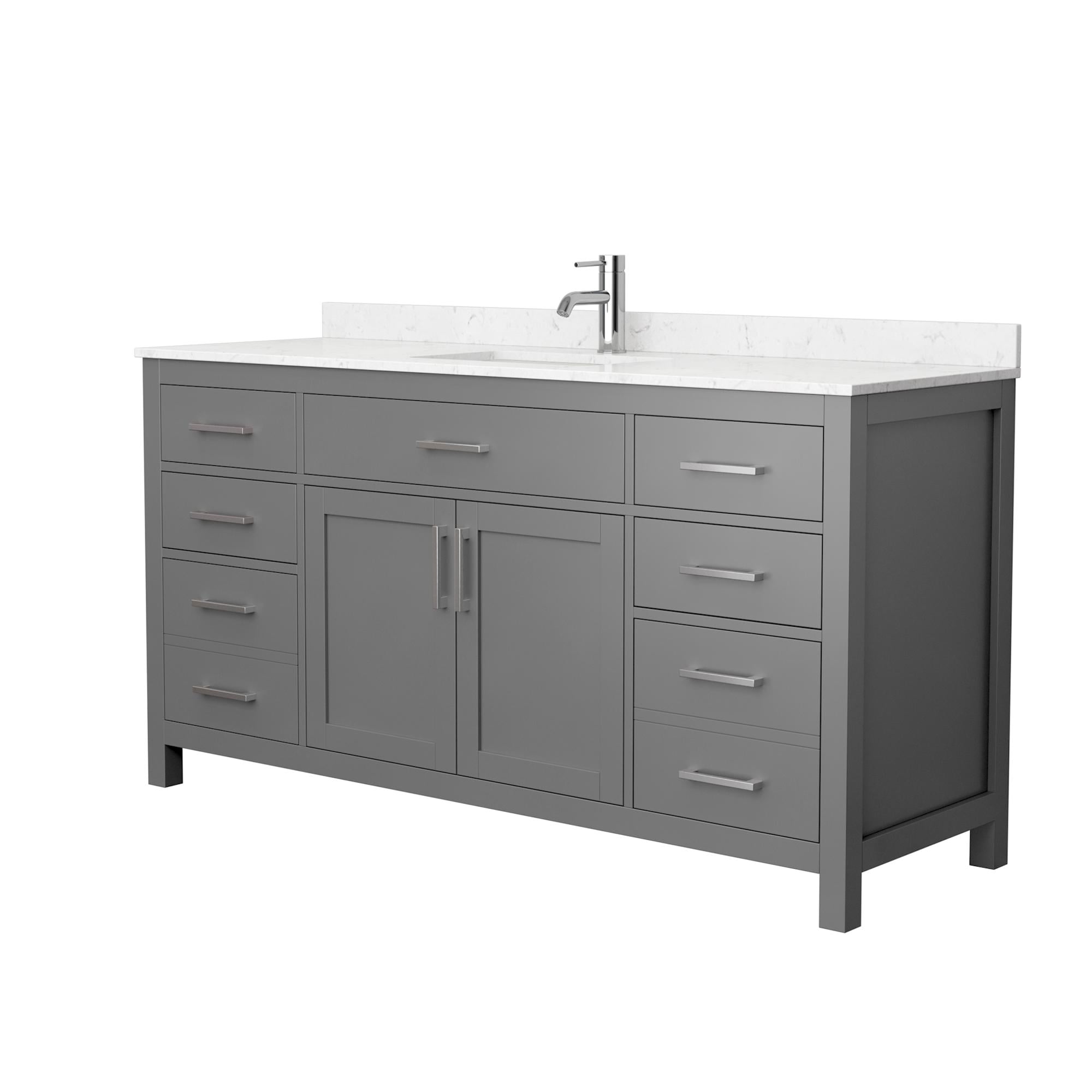 Wyndham Collection WCG242466SKGCCUNSMXX Bath-Vanity-Combo - View #2