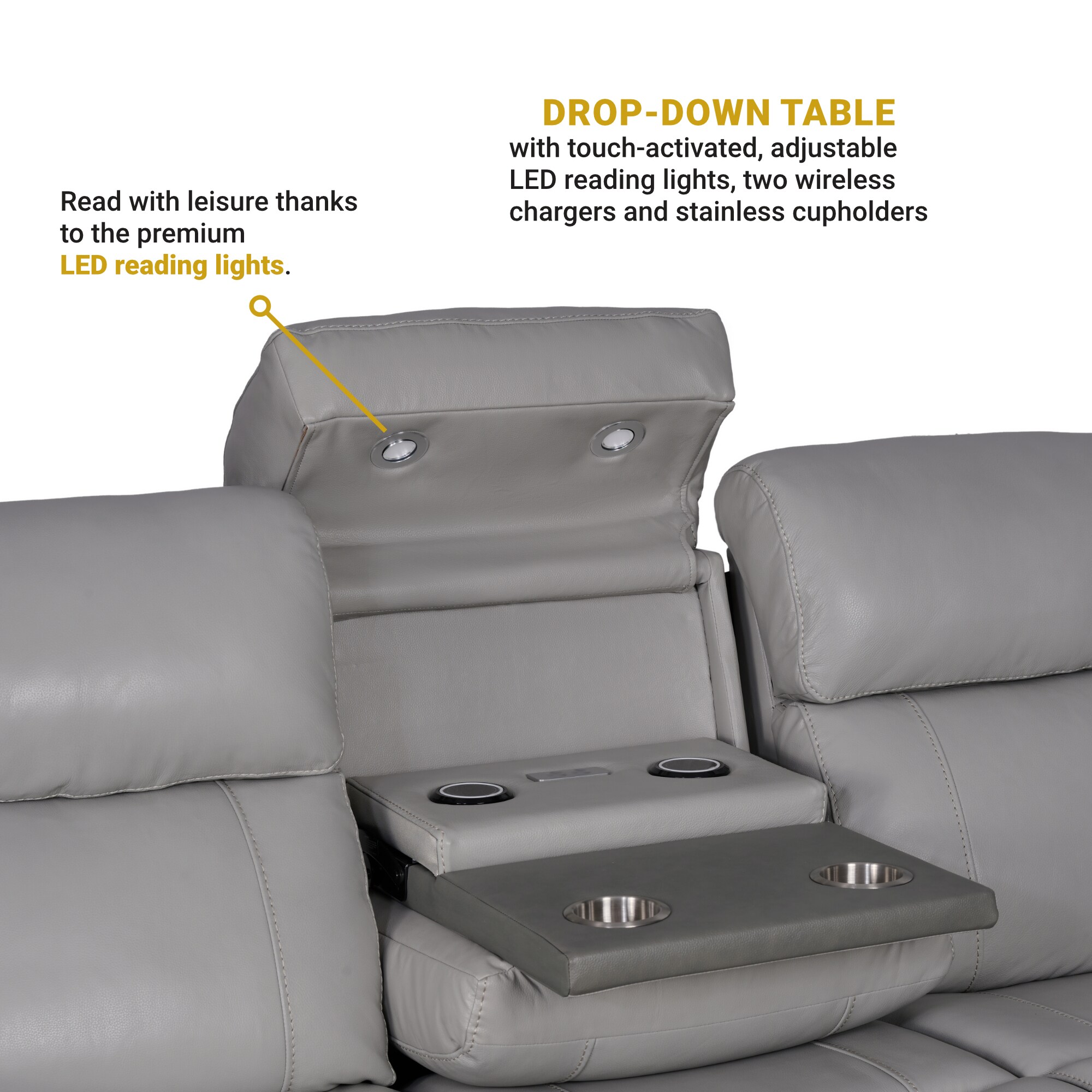 Armen Living LCRO3LSI Sofas-Loveseats - View #4