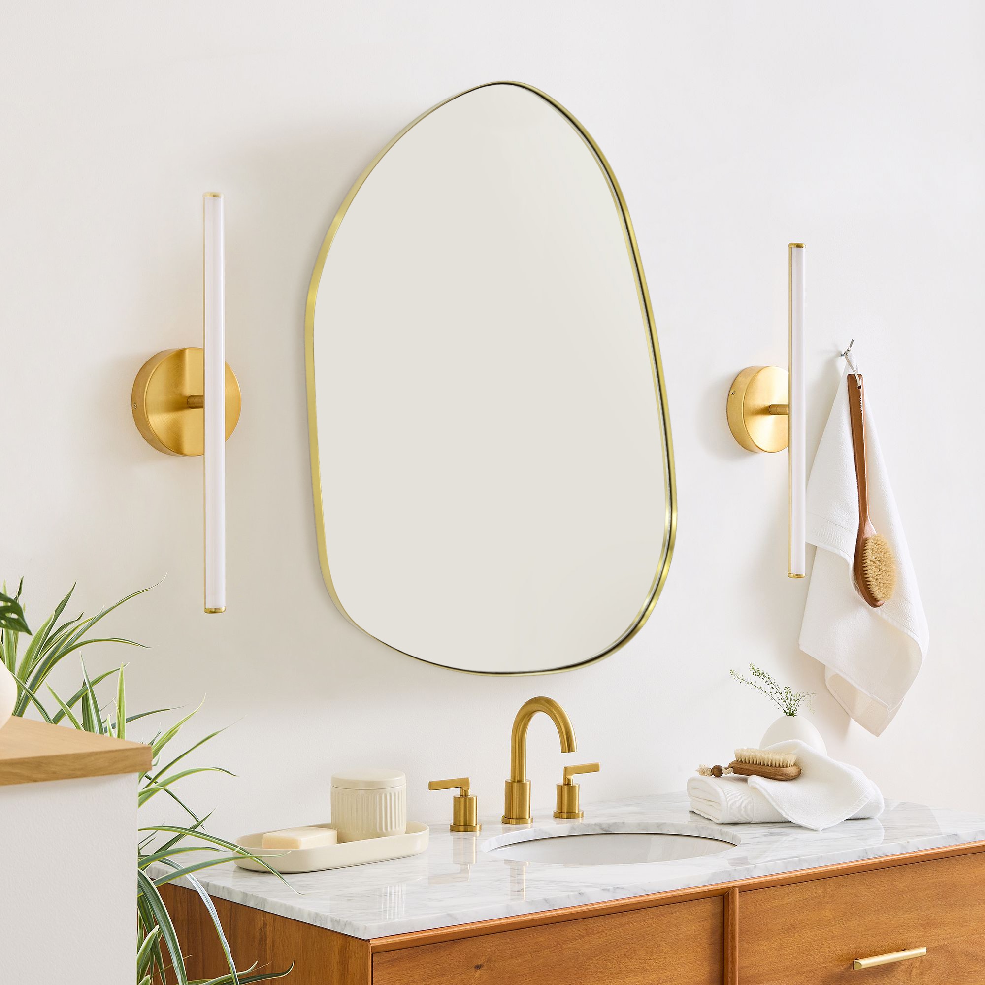 TEHOME GC-0Y335 Framed-Bath-Mirrors - View #3