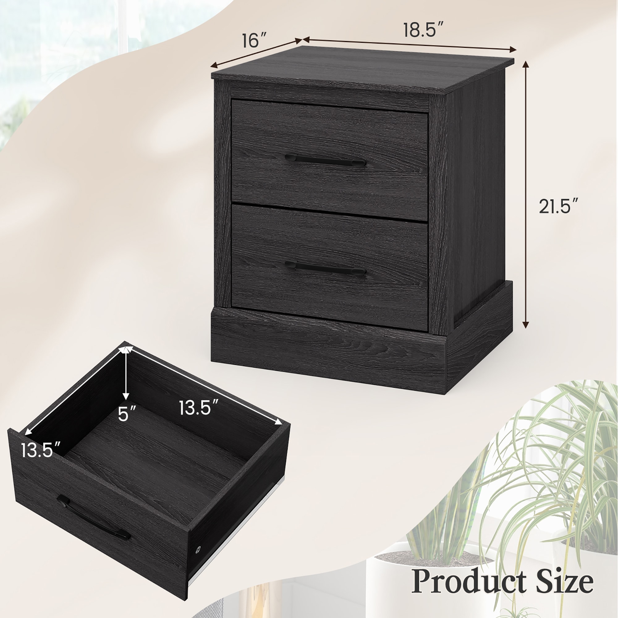 Goplus LWS00332 End-Tables - View #2