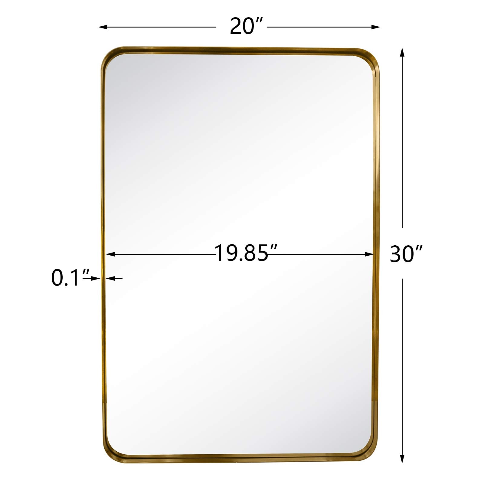 TEHOME GC-00102 Framed-Bath-Mirrors - View #3