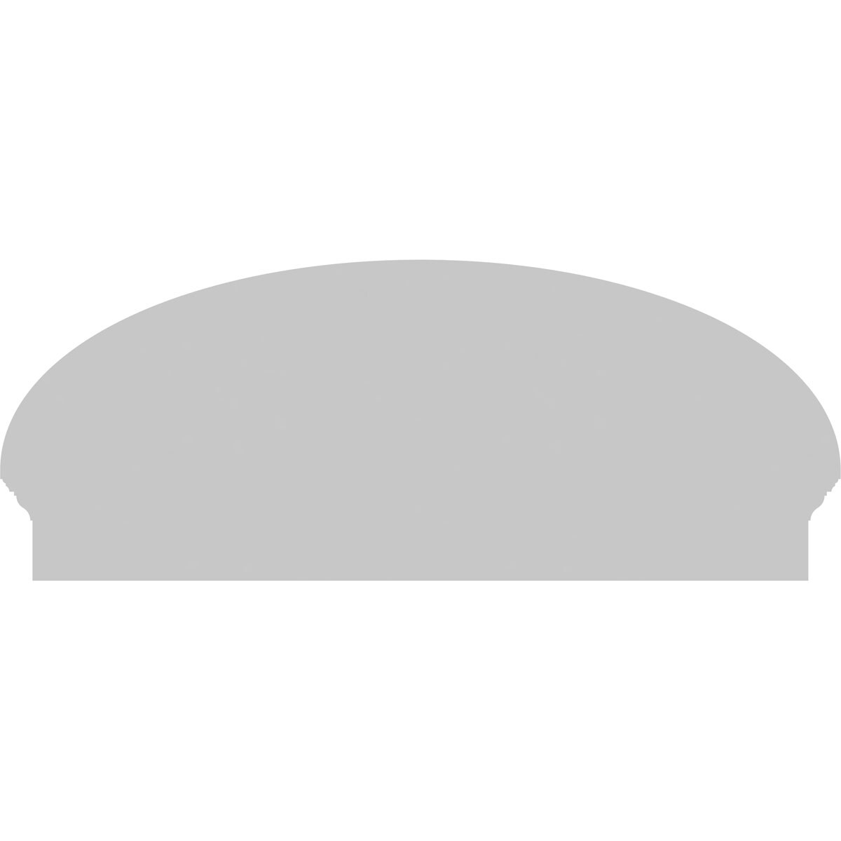 Ekena Millwork PEDPC042X175ELL00 Exterior-Window-Trim - View #5