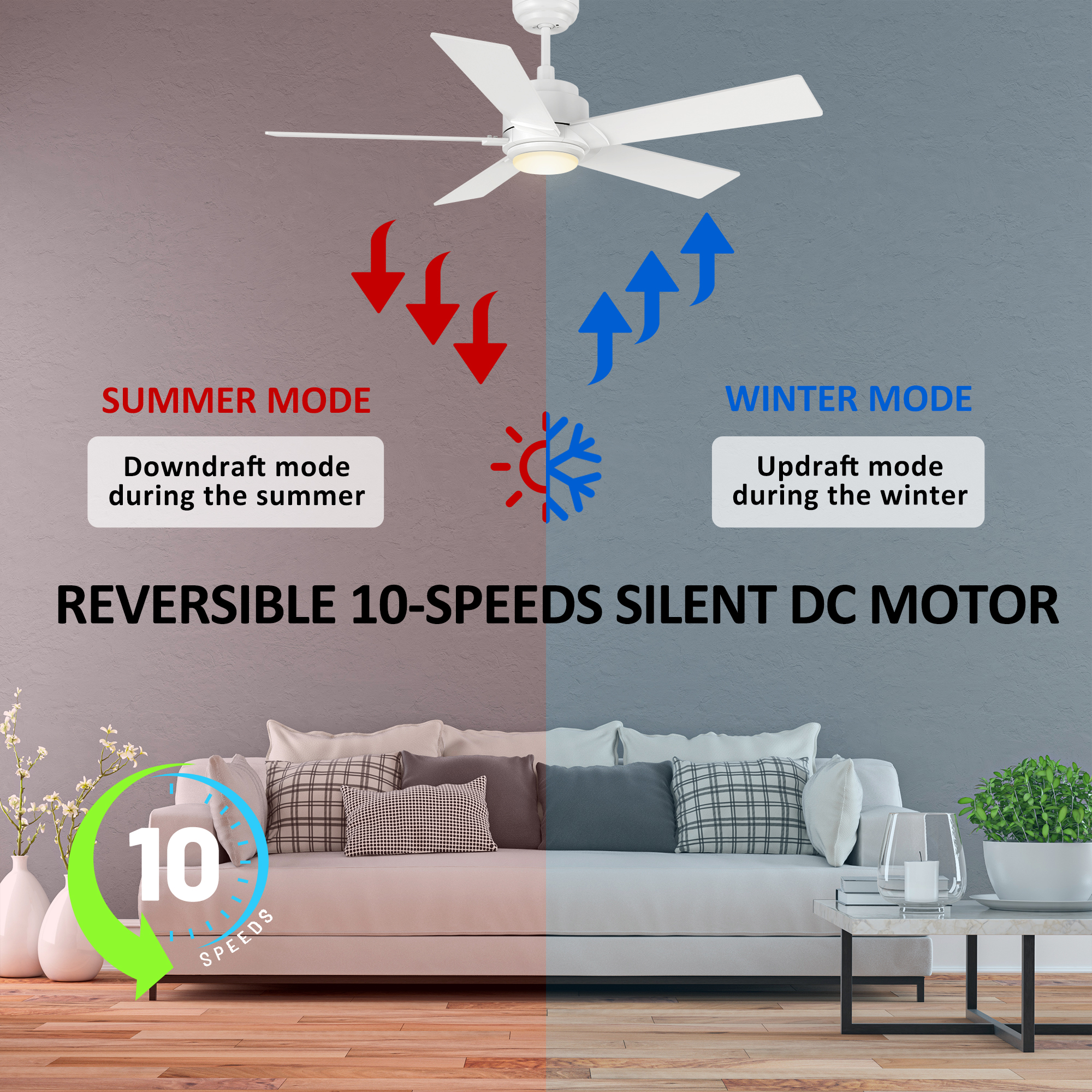 CARRO USA LS525J1-L11-W1-1 Ceiling-Fans - View #5