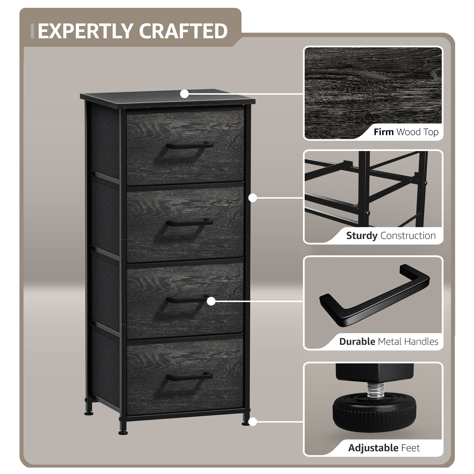 SORBUS 192405377341 nightstands - View #3