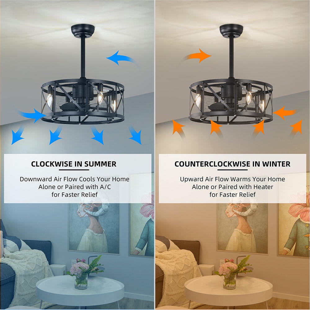 Topcraft TCCF28BK Ceiling-Fans - View #4